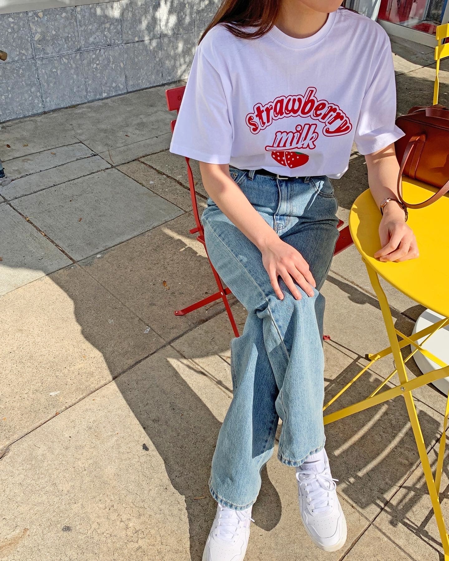 Straight Fit Recycled Denim Pants