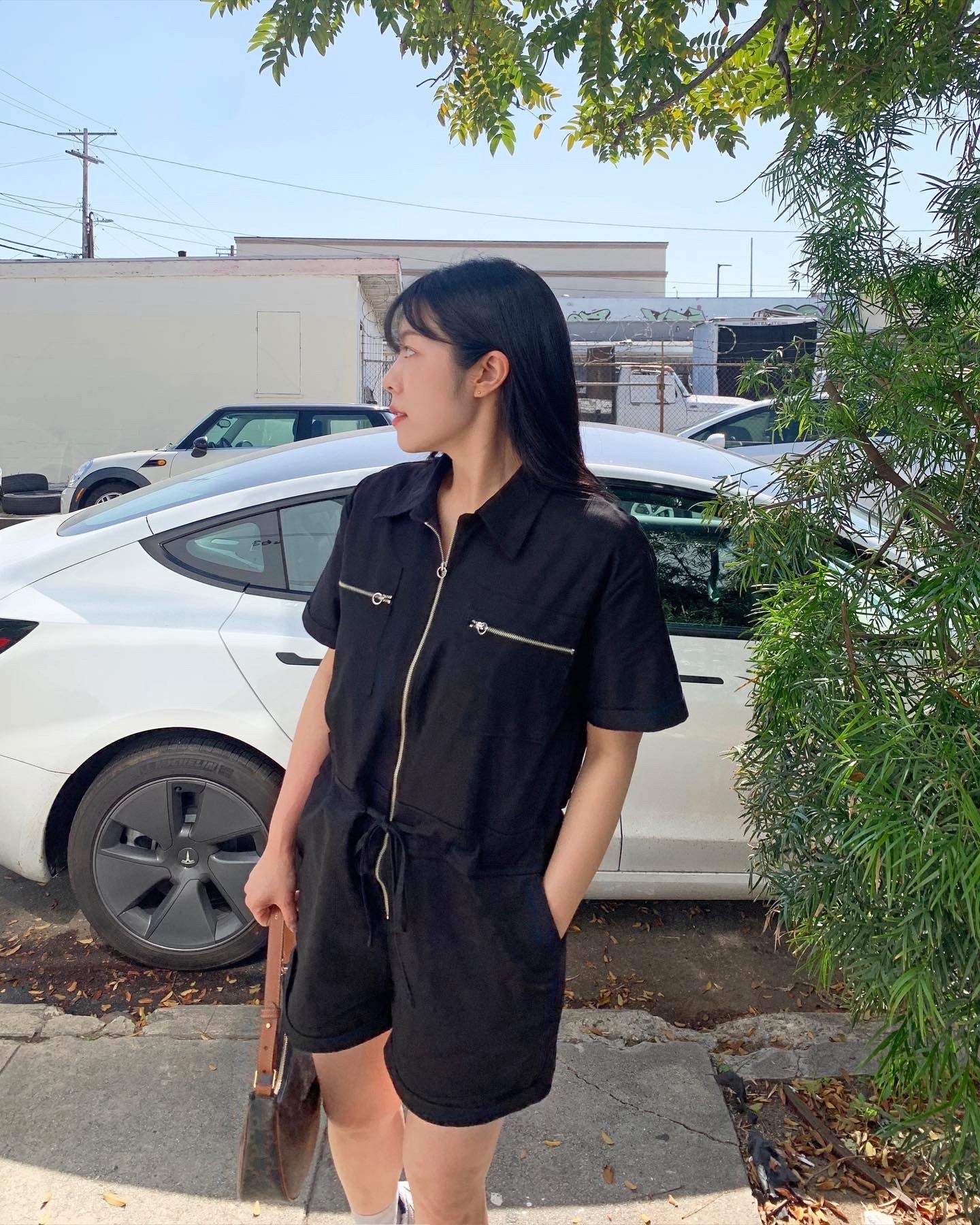 Zip Up Romper