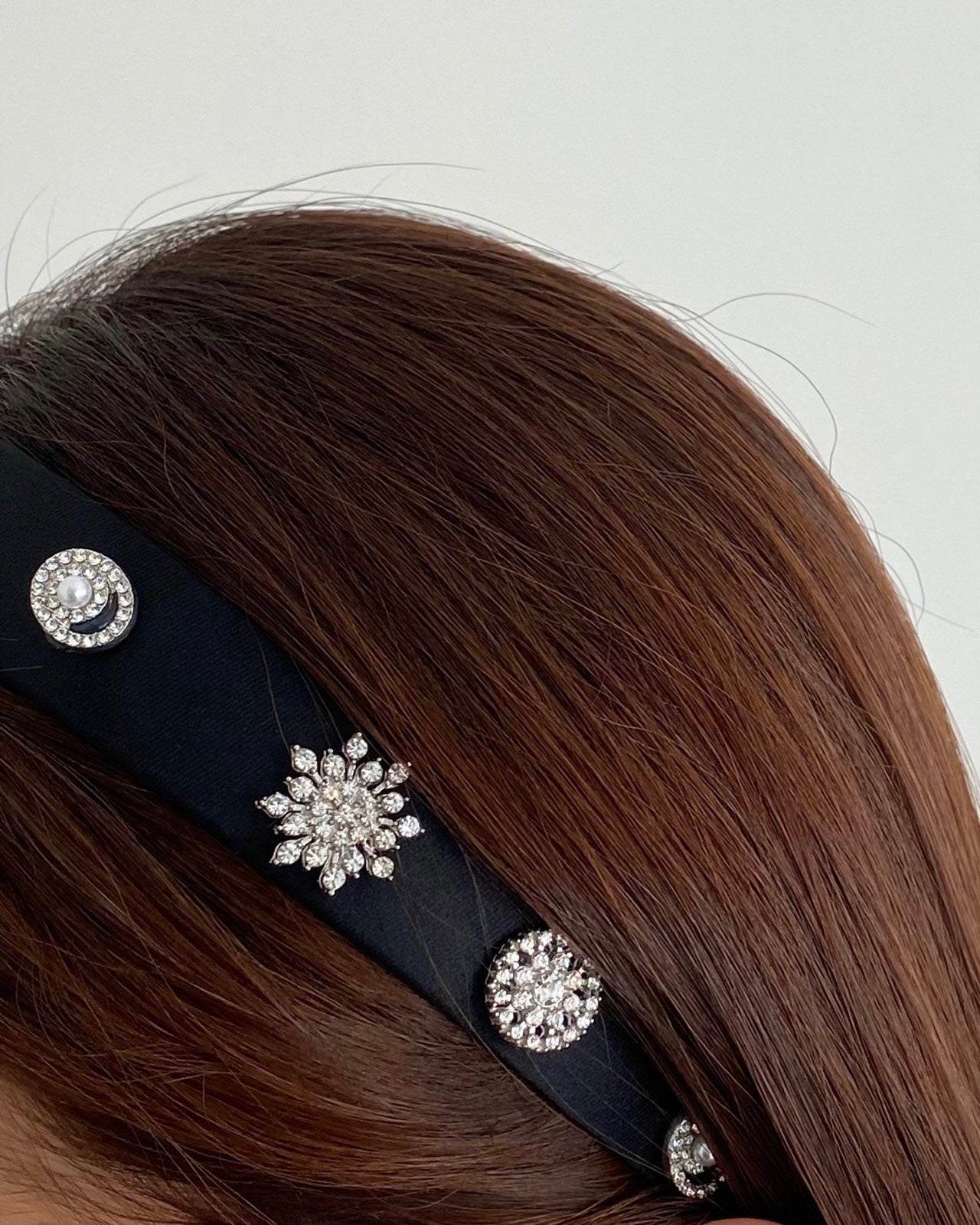 Cubic Pendants Headband