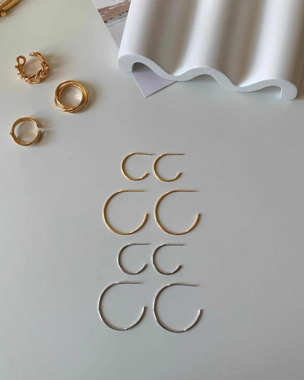 Nickle Free Hoop Earring Set