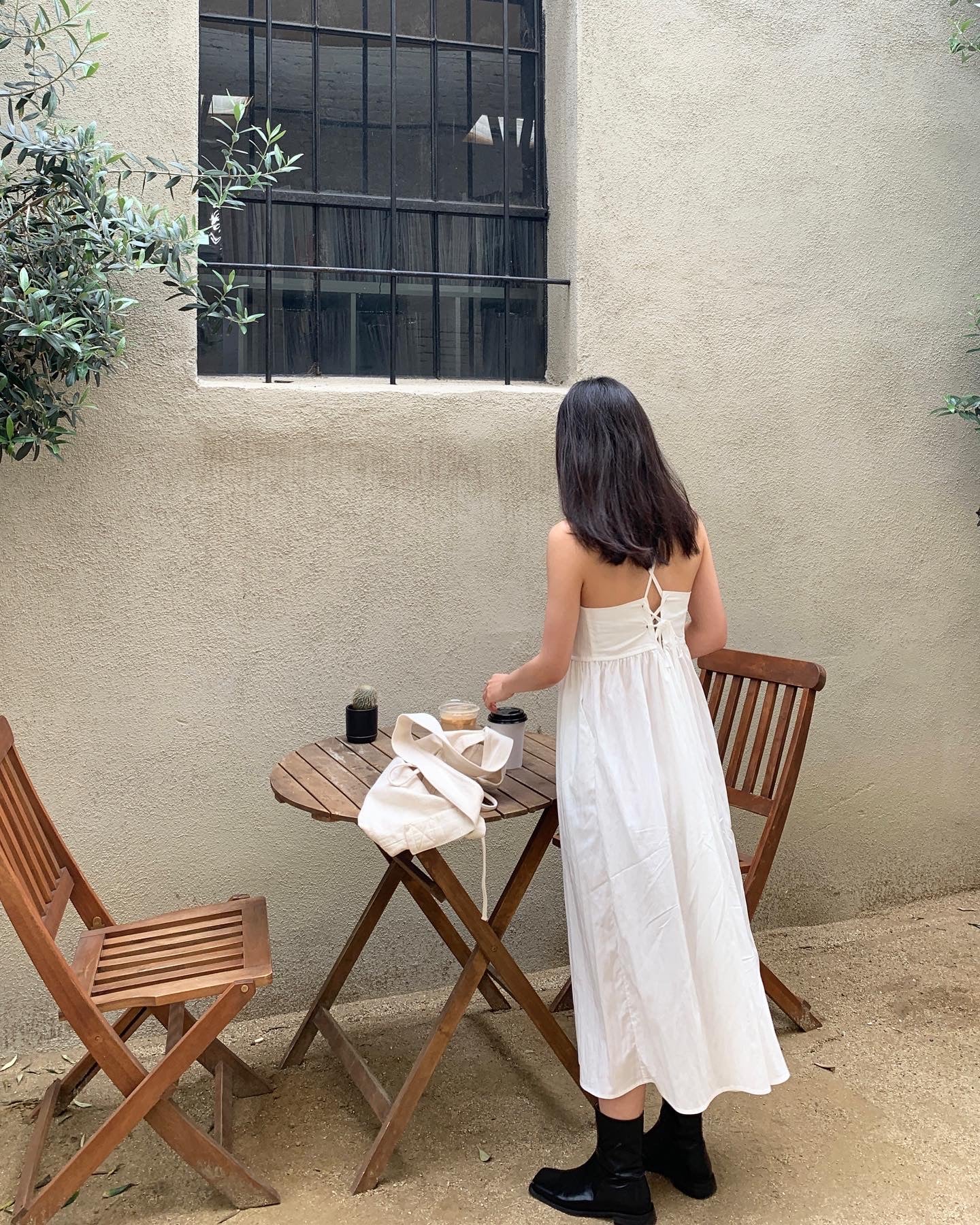 Strappy Back Tank Dress