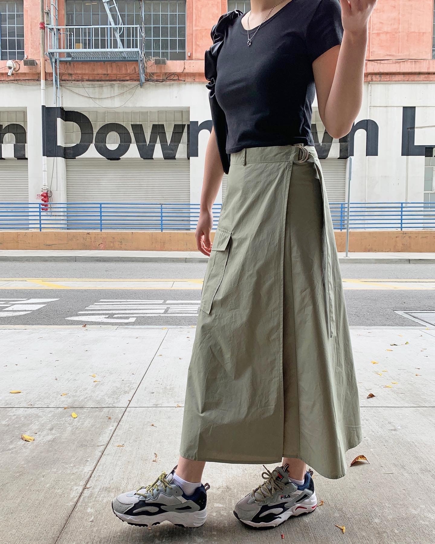 Cargo Wrap Skirt