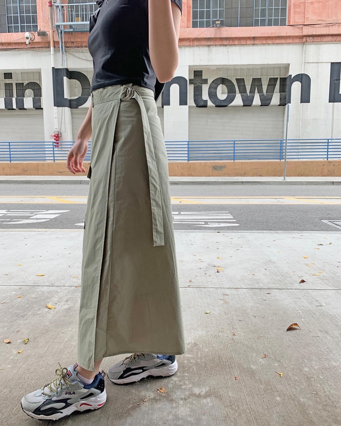 Cargo Wrap Skirt