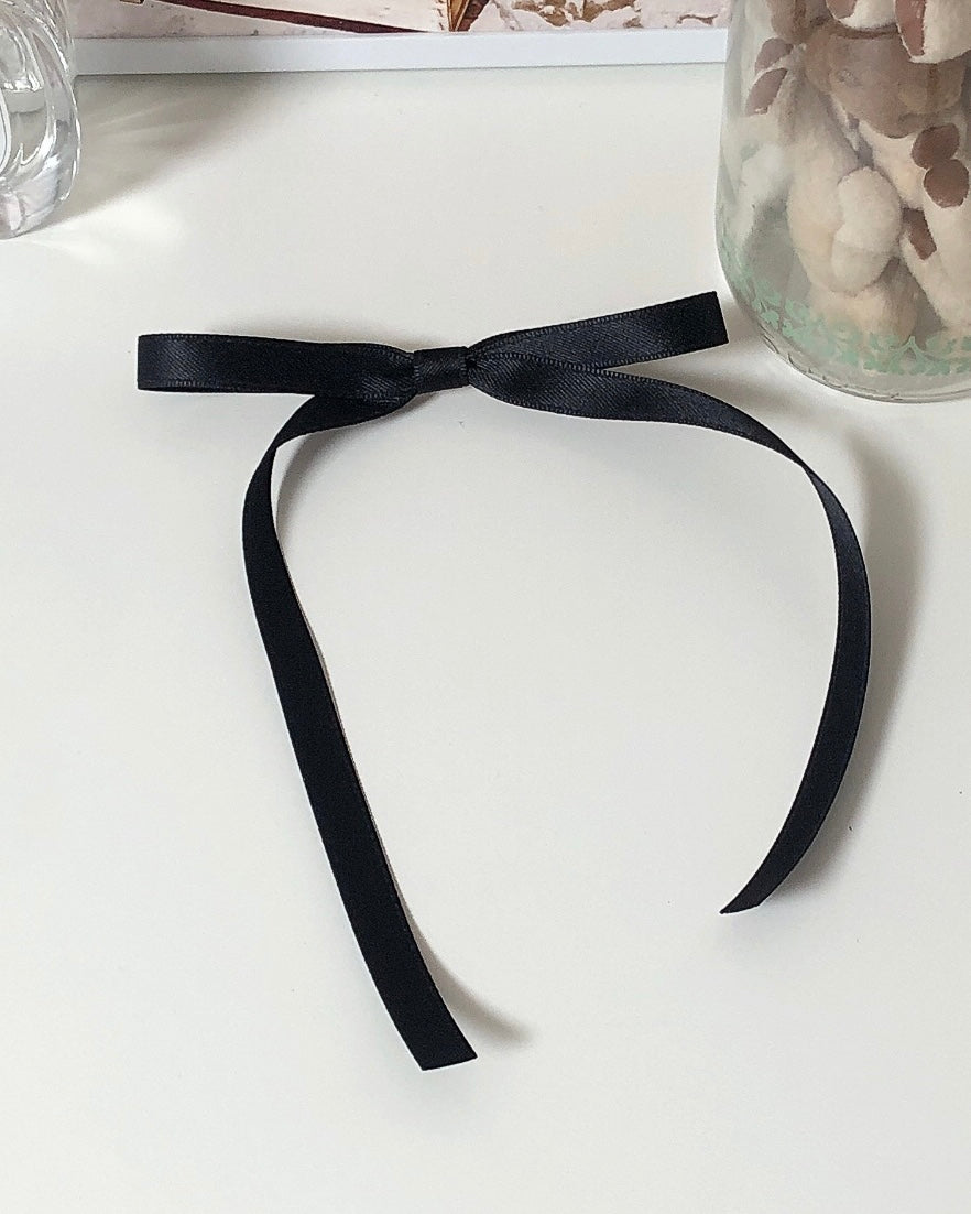 Satin Ribbon Long Hair Pin Set of 2