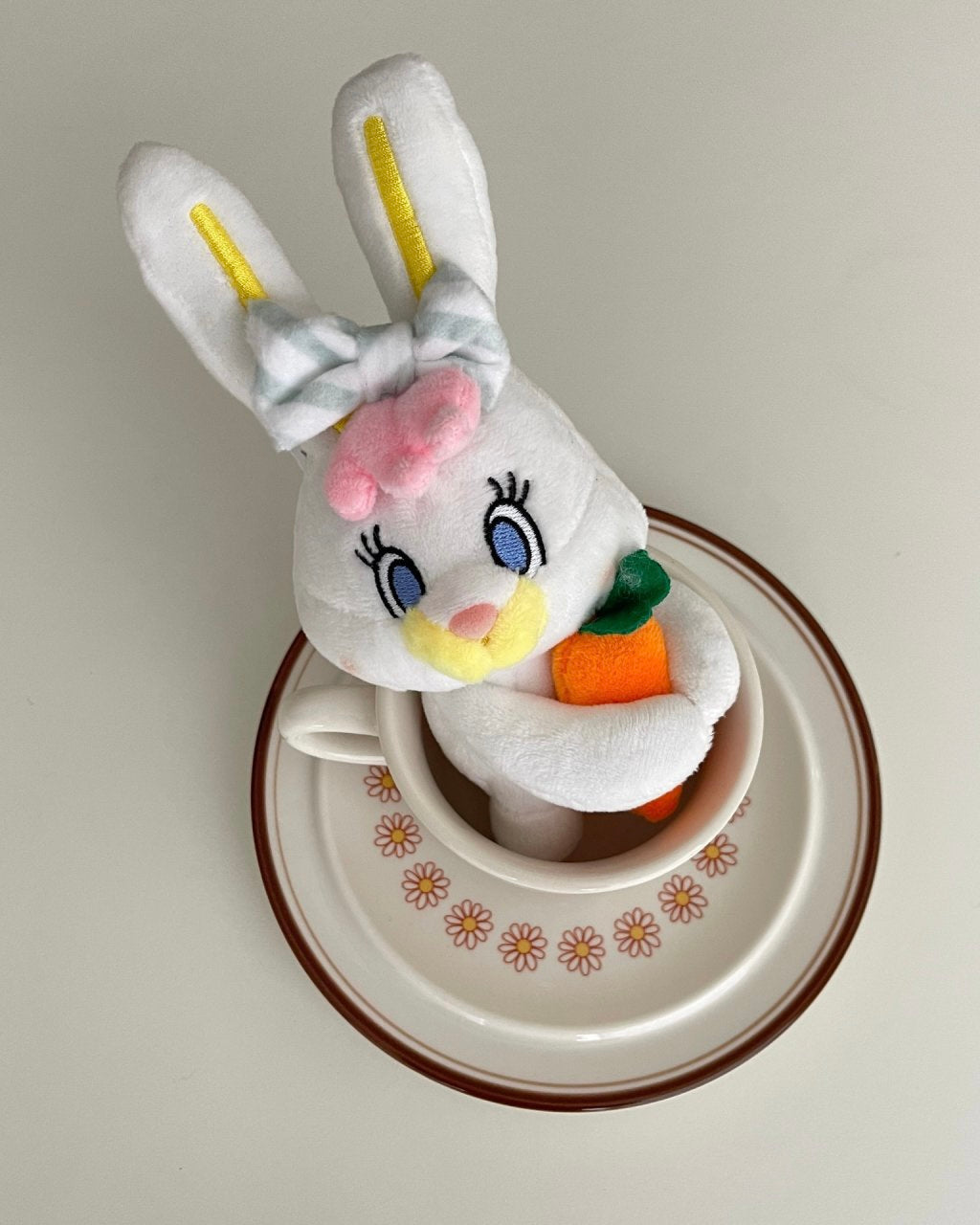 Carrot Rabbit Keychain