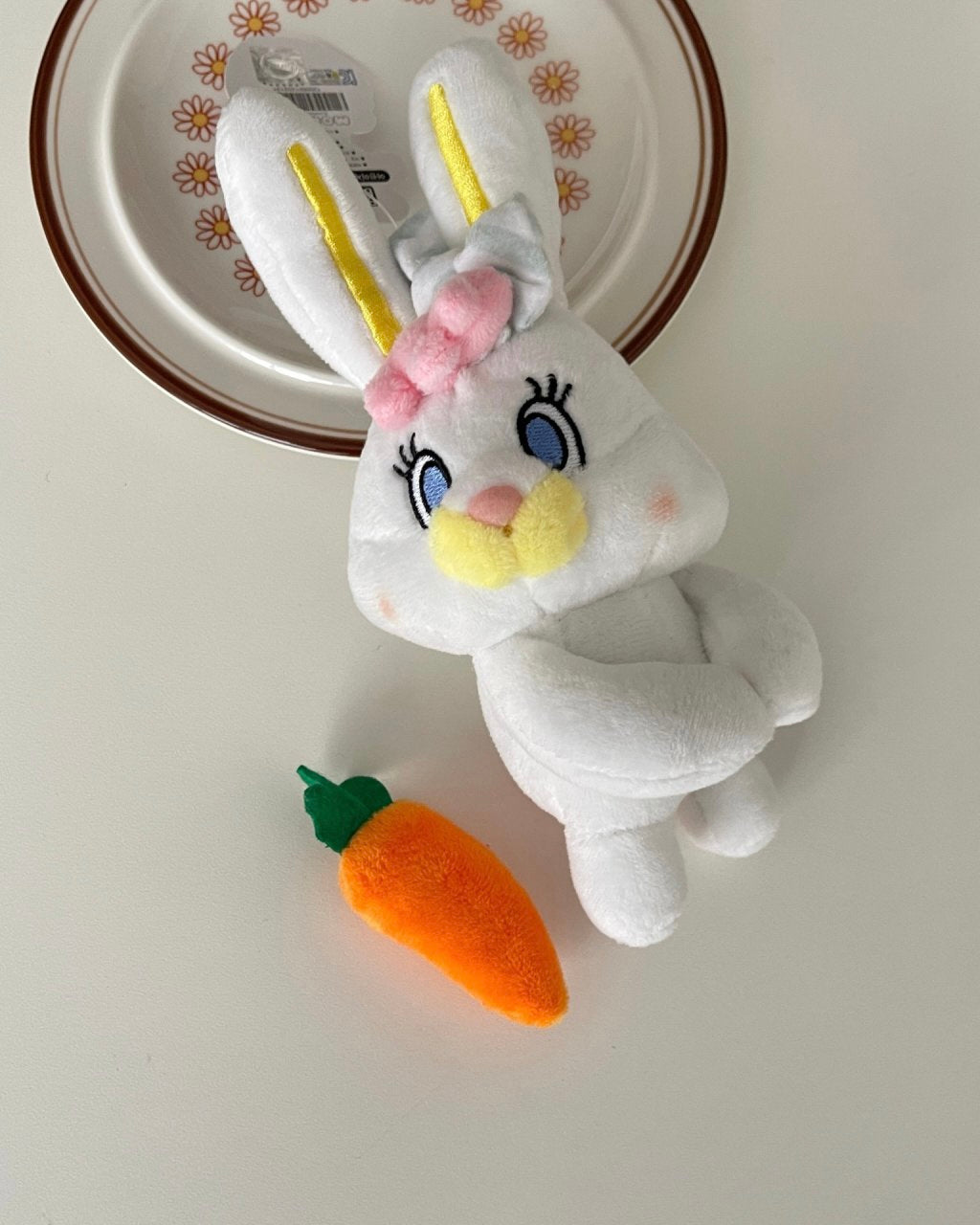 Carrot Rabbit Keychain