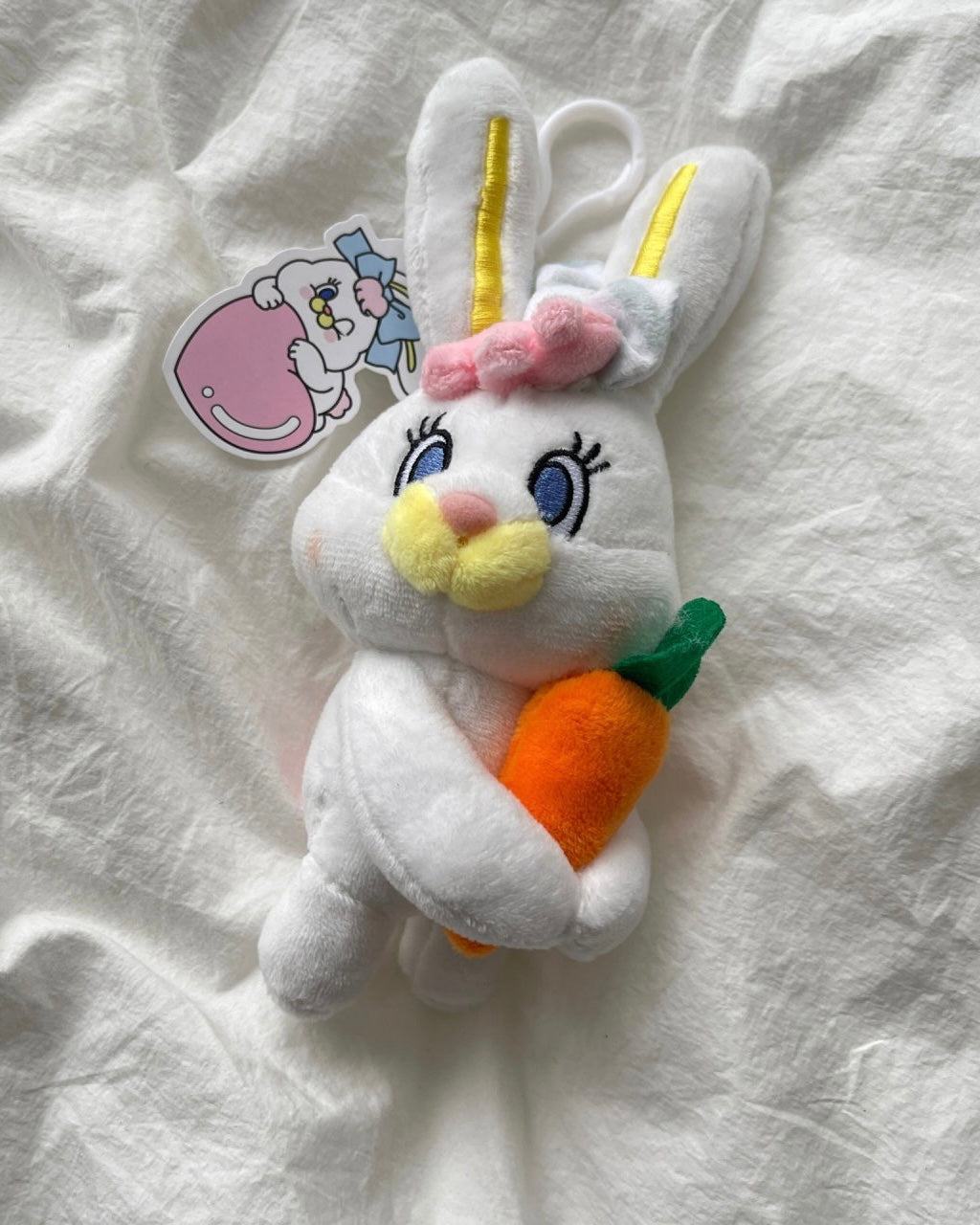 Carrot Rabbit Keychain