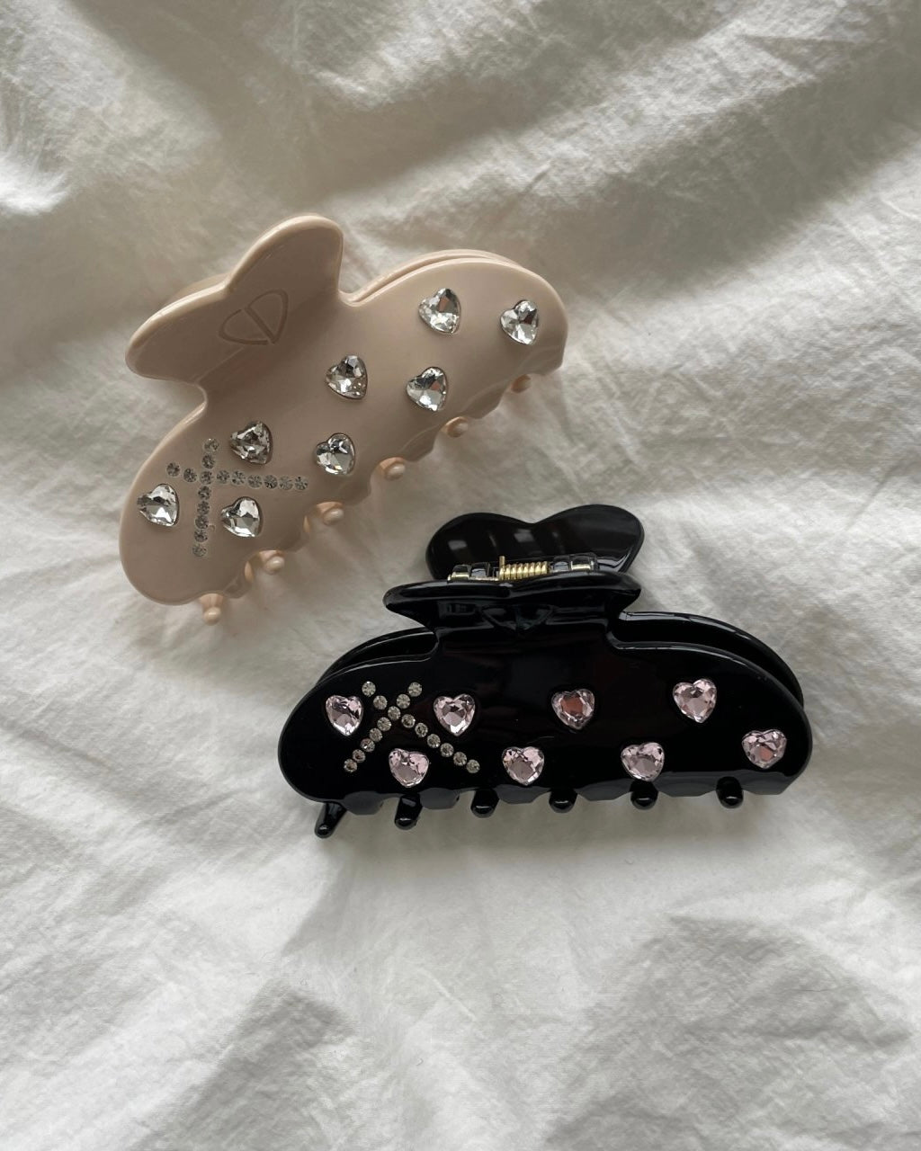 Hearts Claw Clip