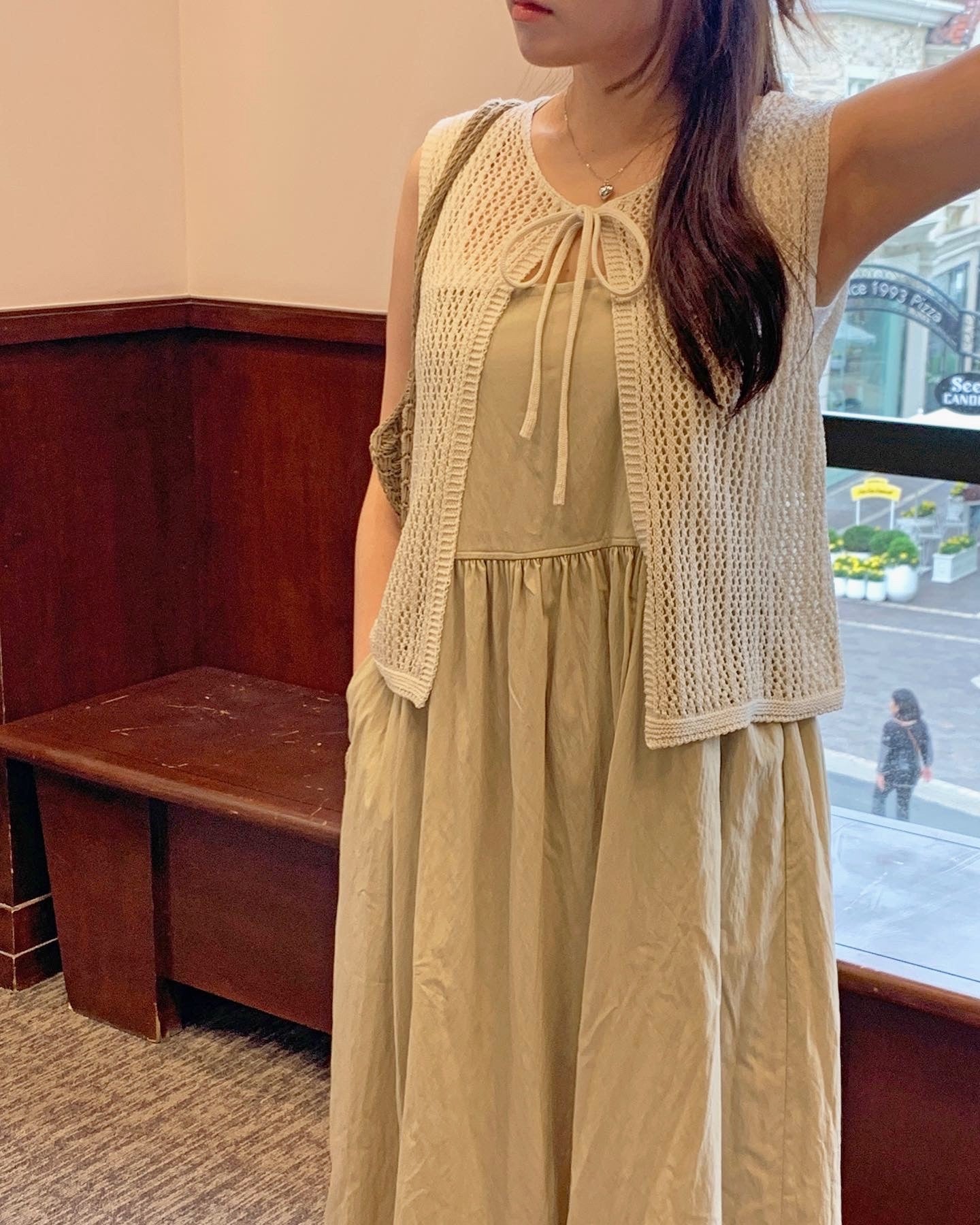 Fishnet Cardigan