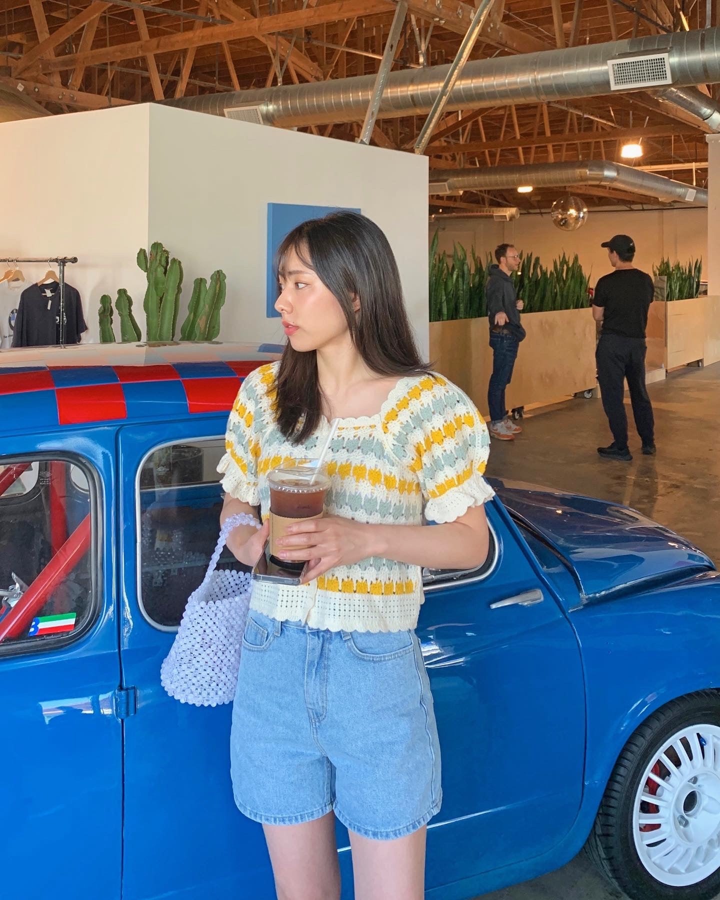 Crochet Cropped Cardigan