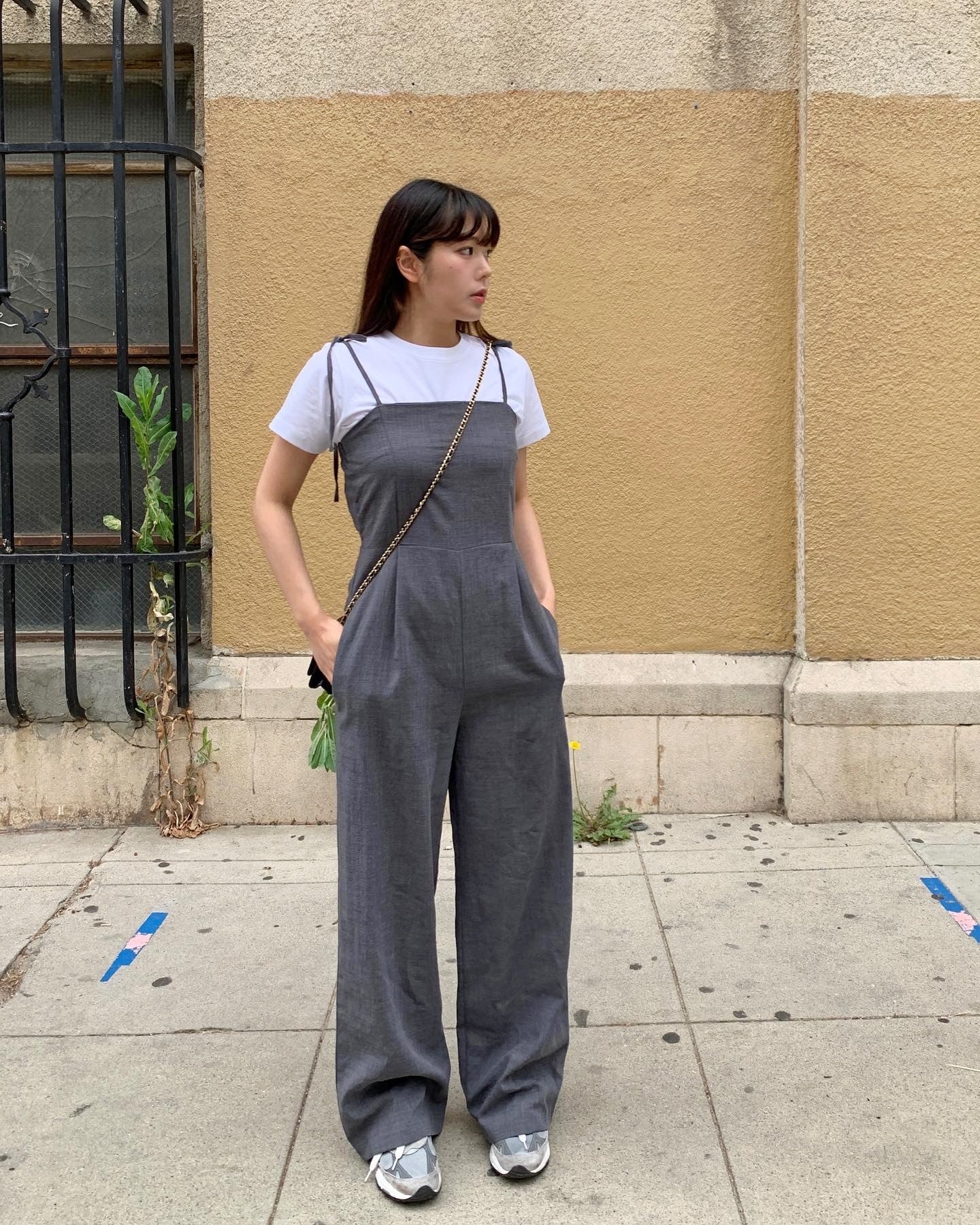 Shoulder Tie Jumpsuit