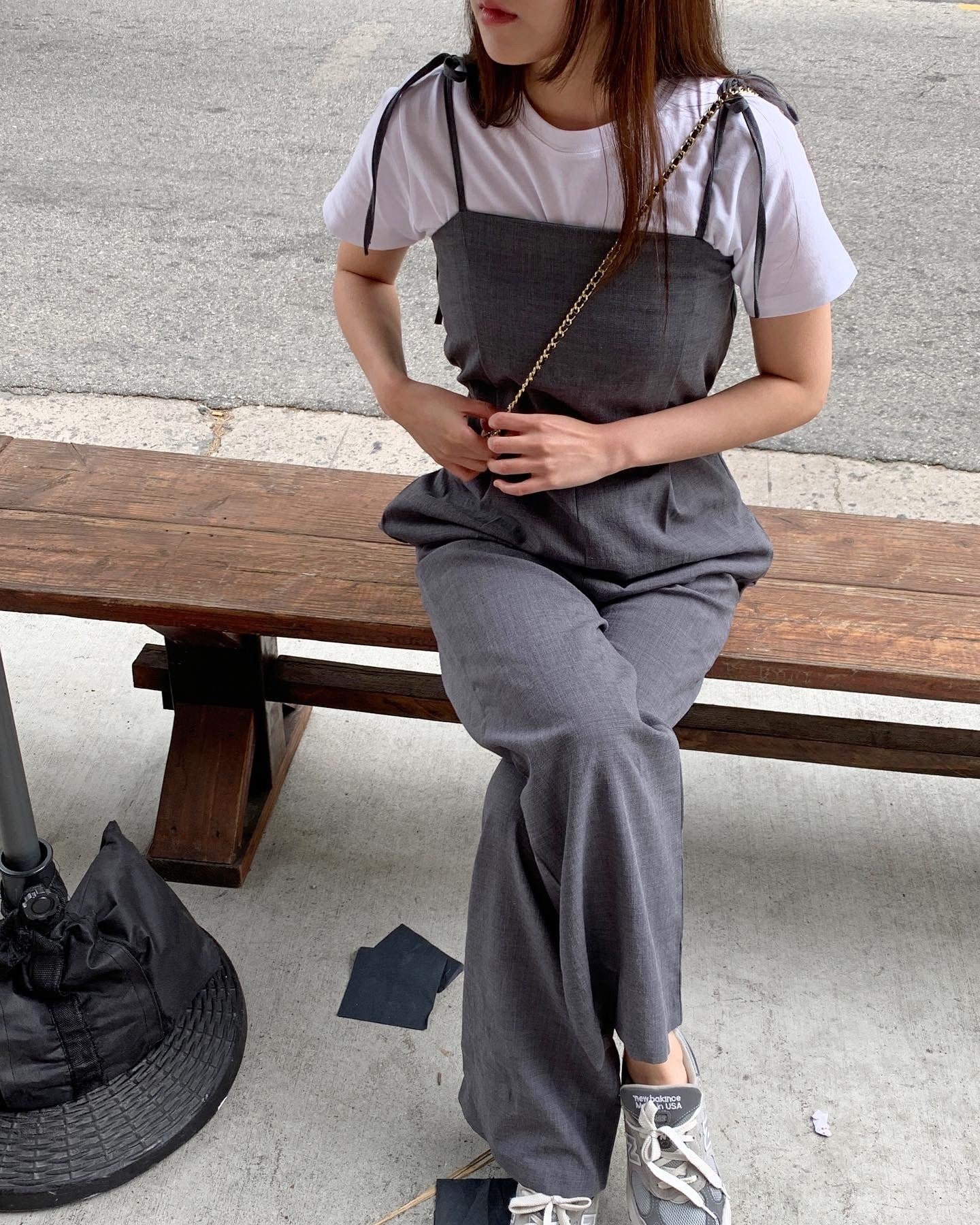 Shoulder Tie Jumpsuit