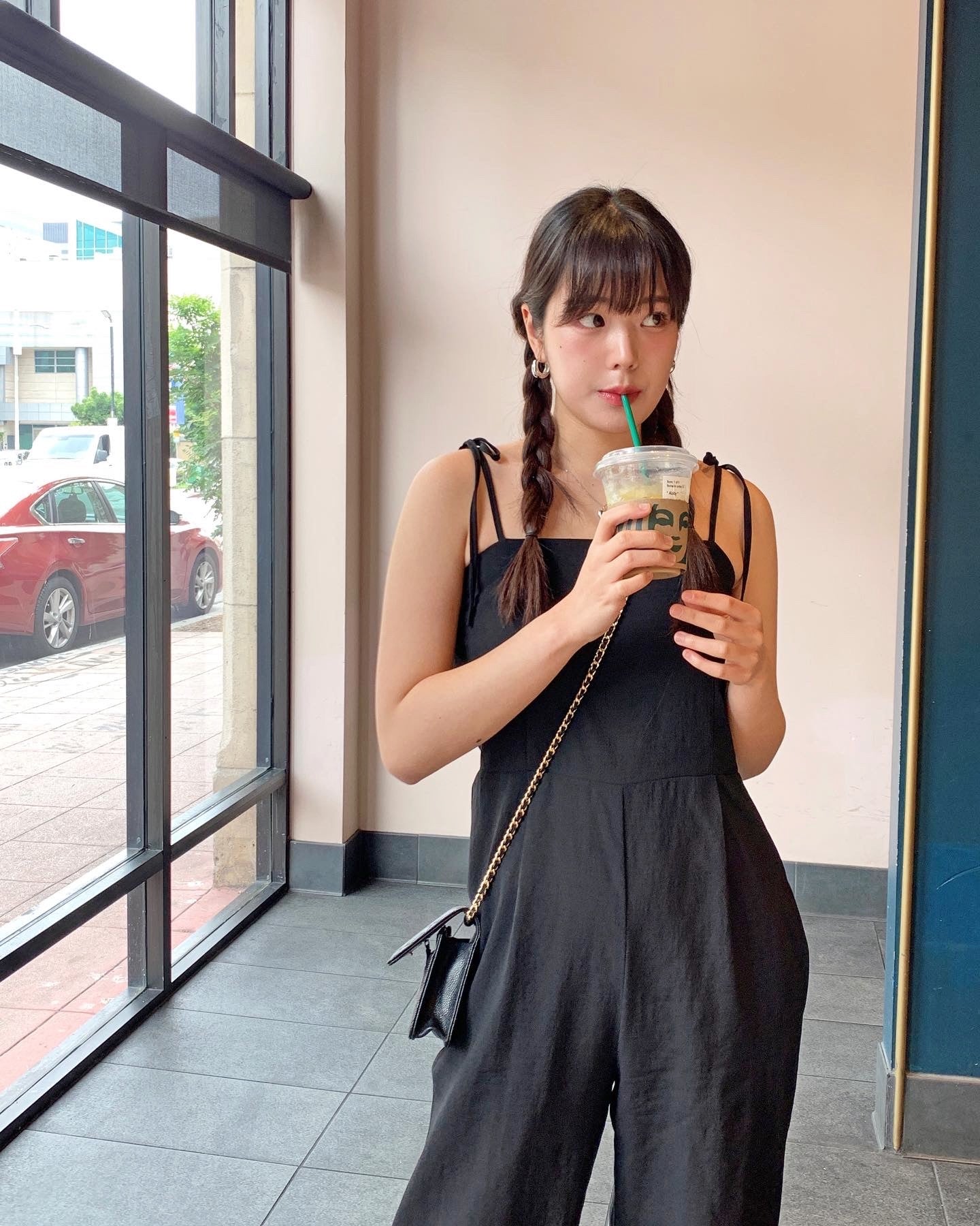Shoulder Tie Jumpsuit