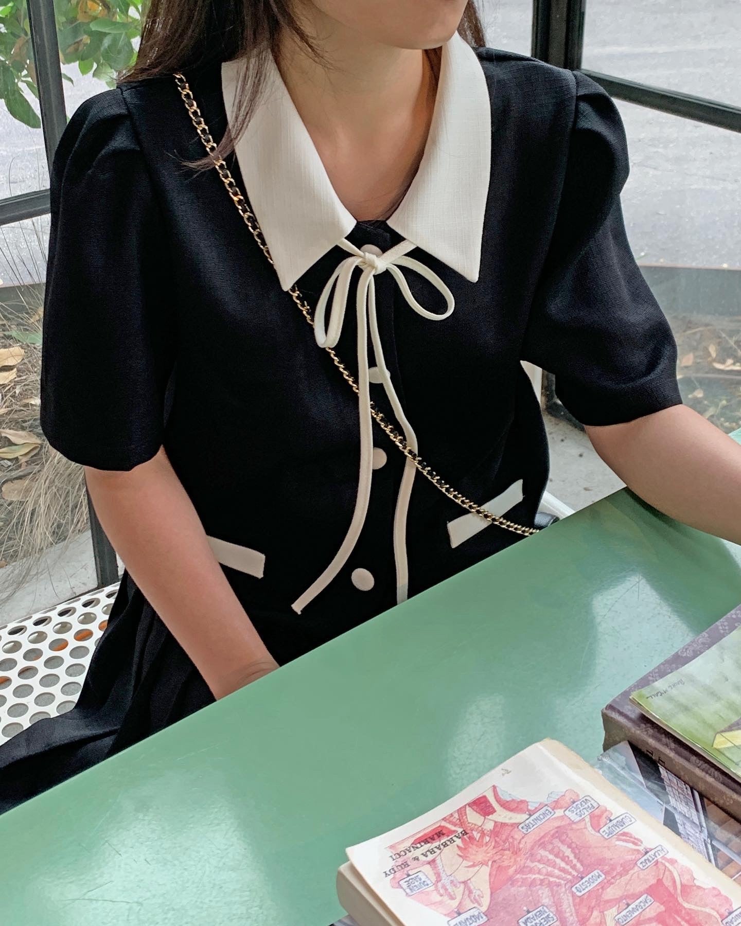 Bottom Pleated Dress