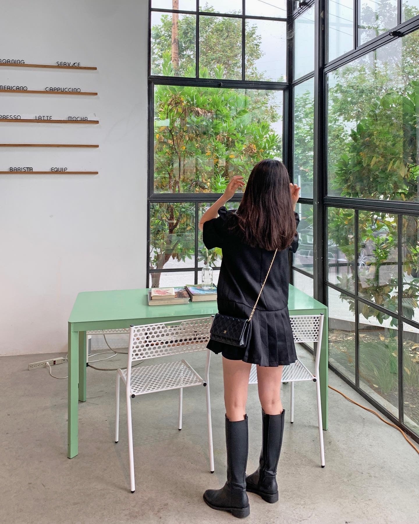 Bottom Pleated Dress
