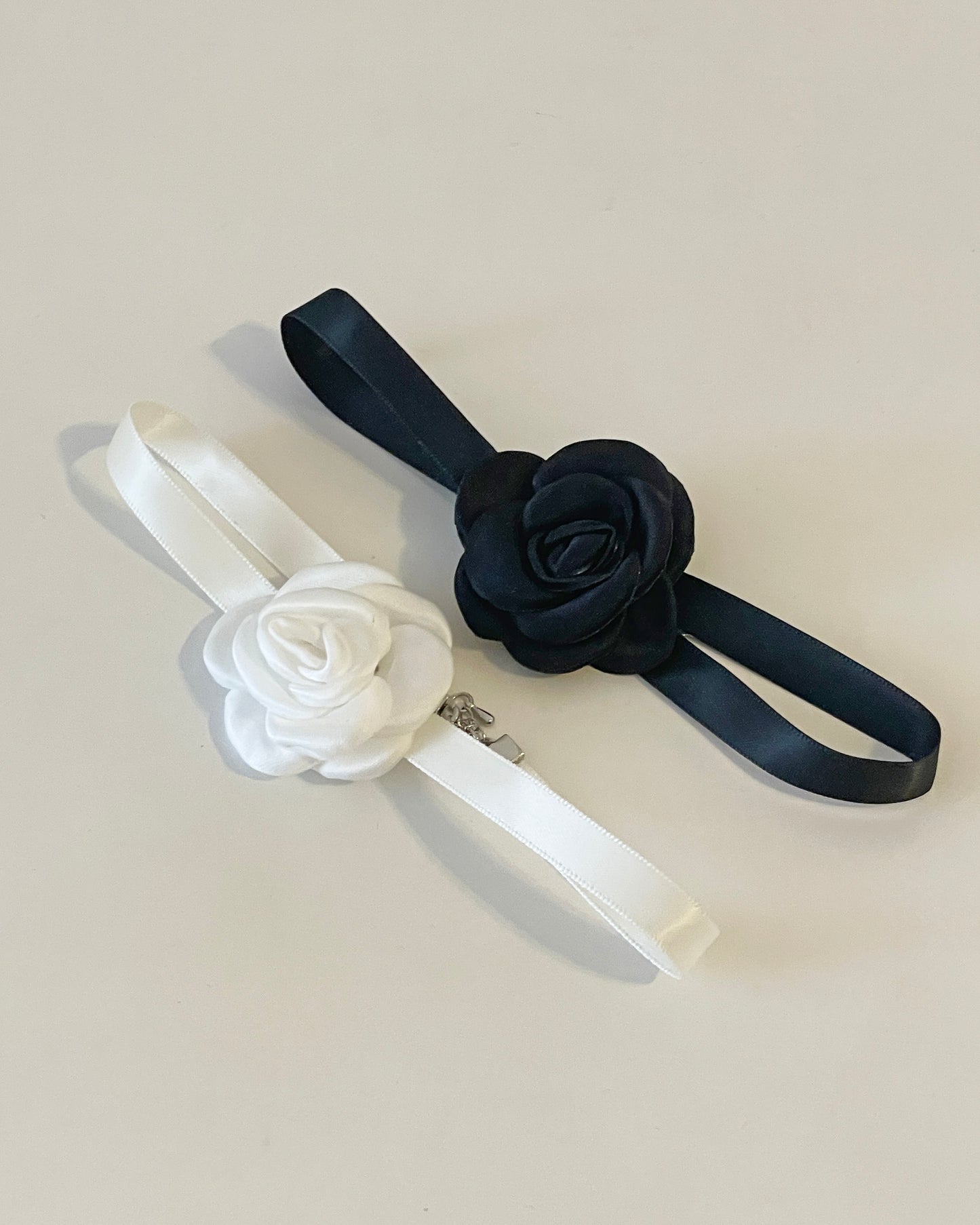 Satin Rose Choker