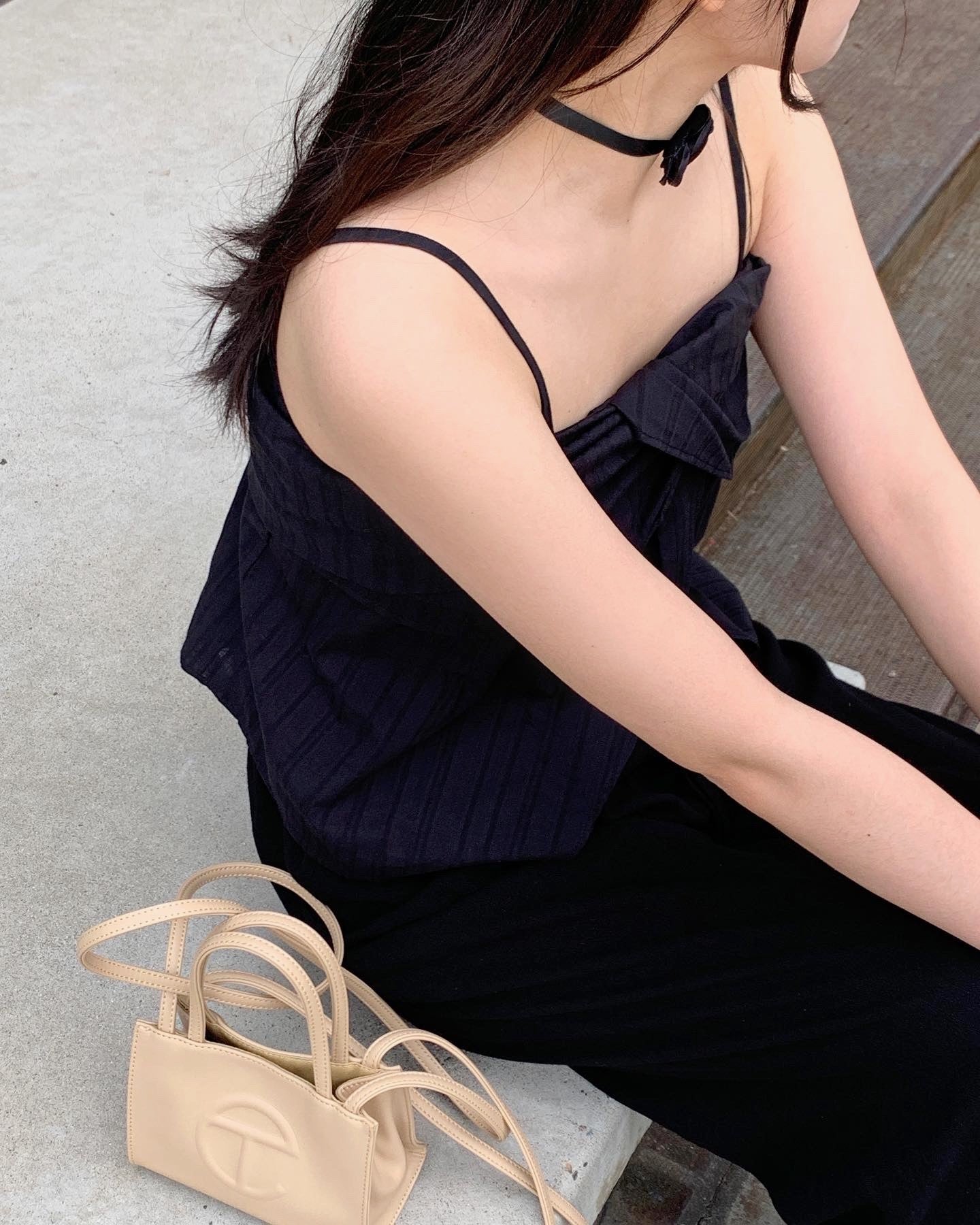 Satin Rose Choker