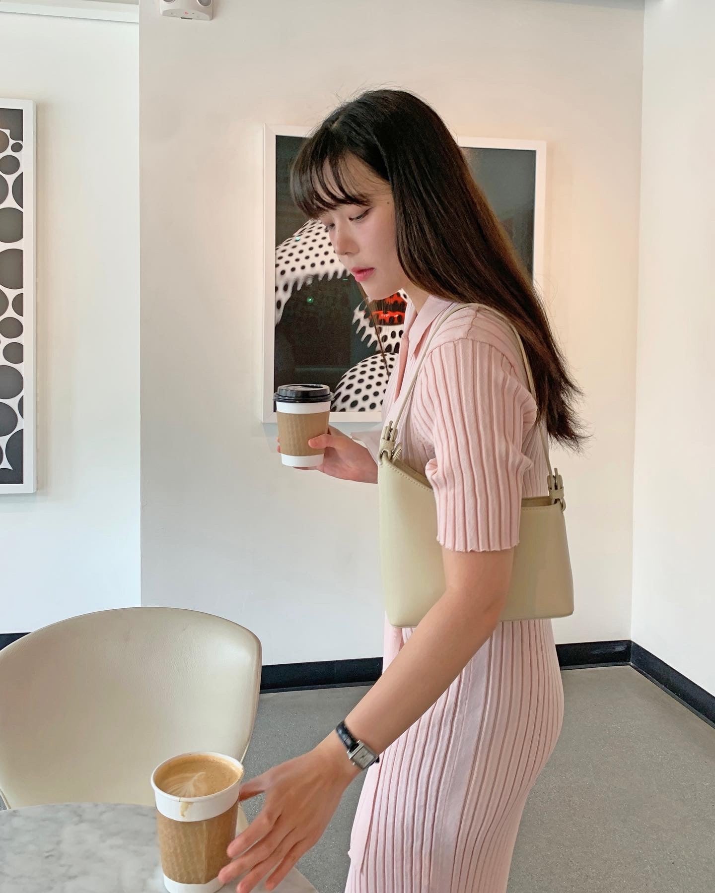 Button Down Maxi Knit Dress