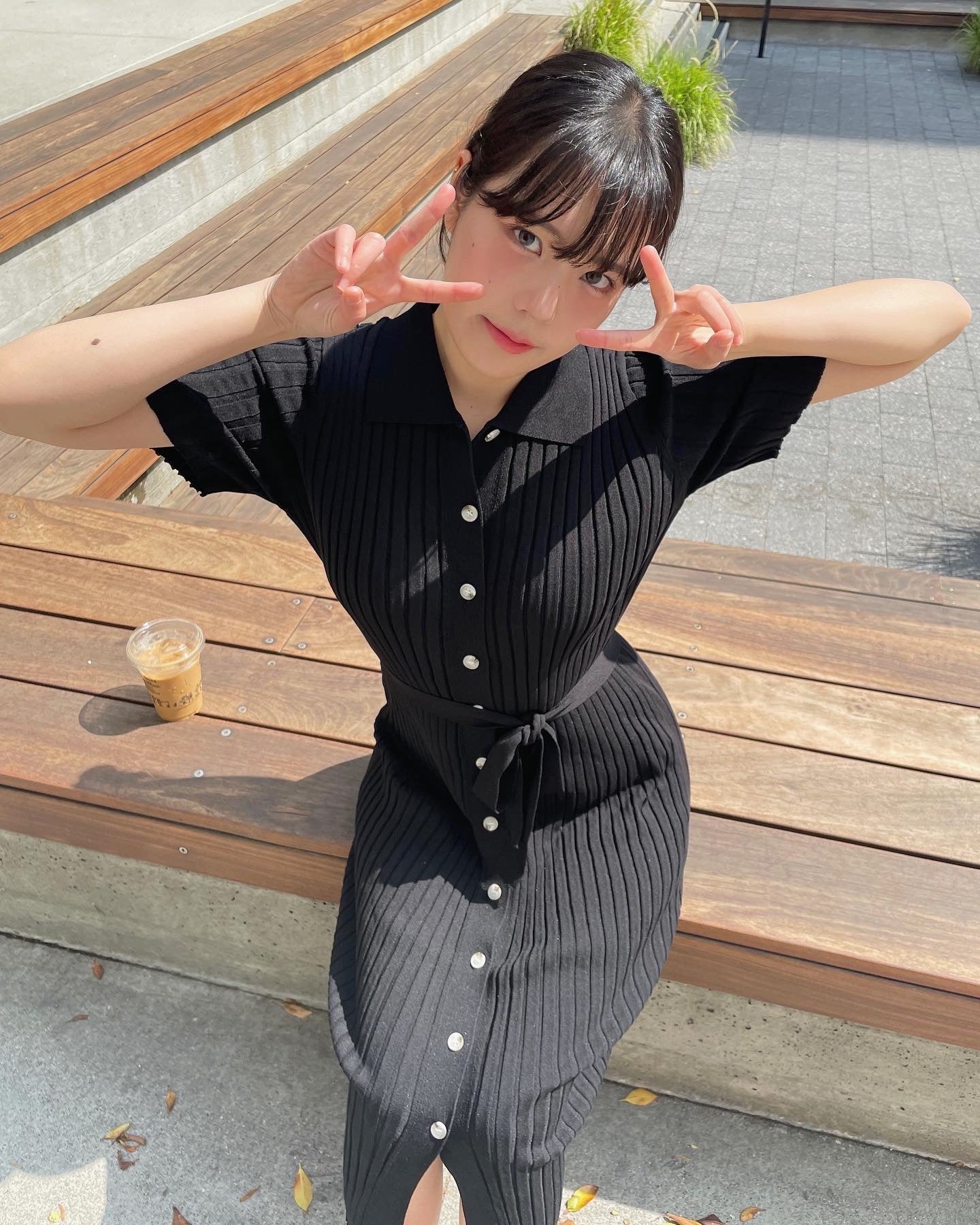 Button Down Maxi Knit Dress