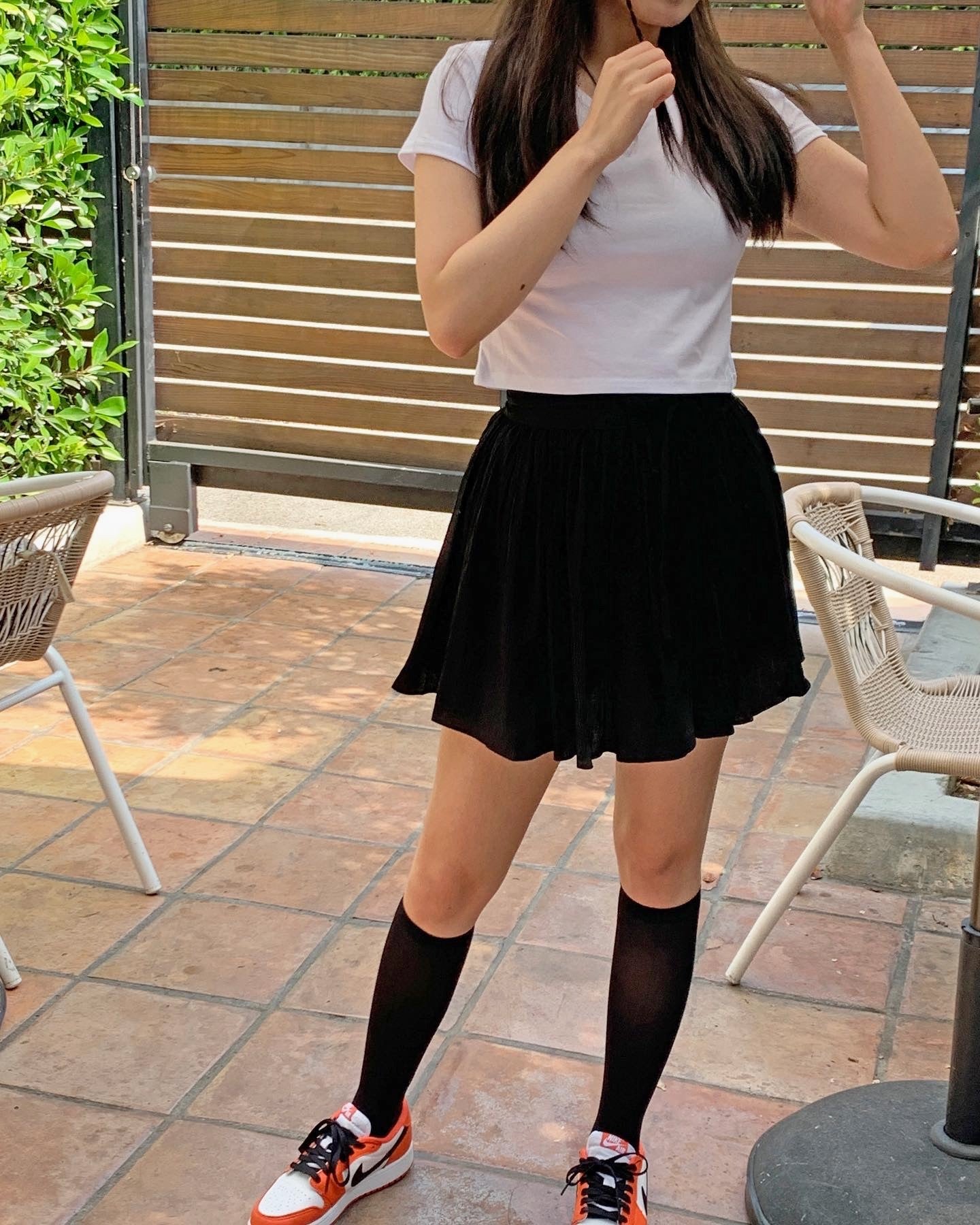 String Tie Skort