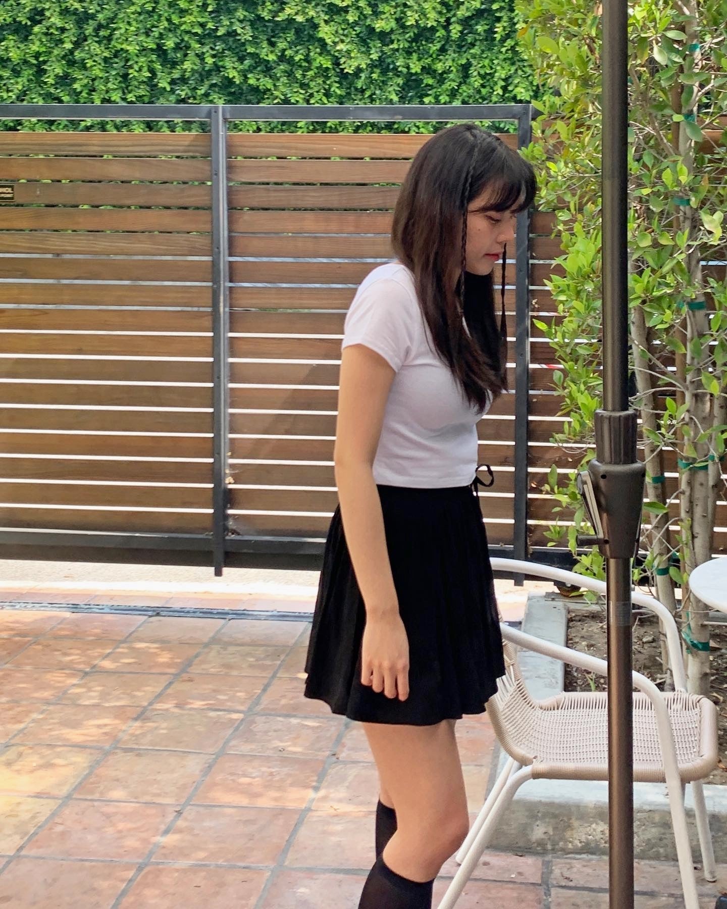 String Tie Skort
