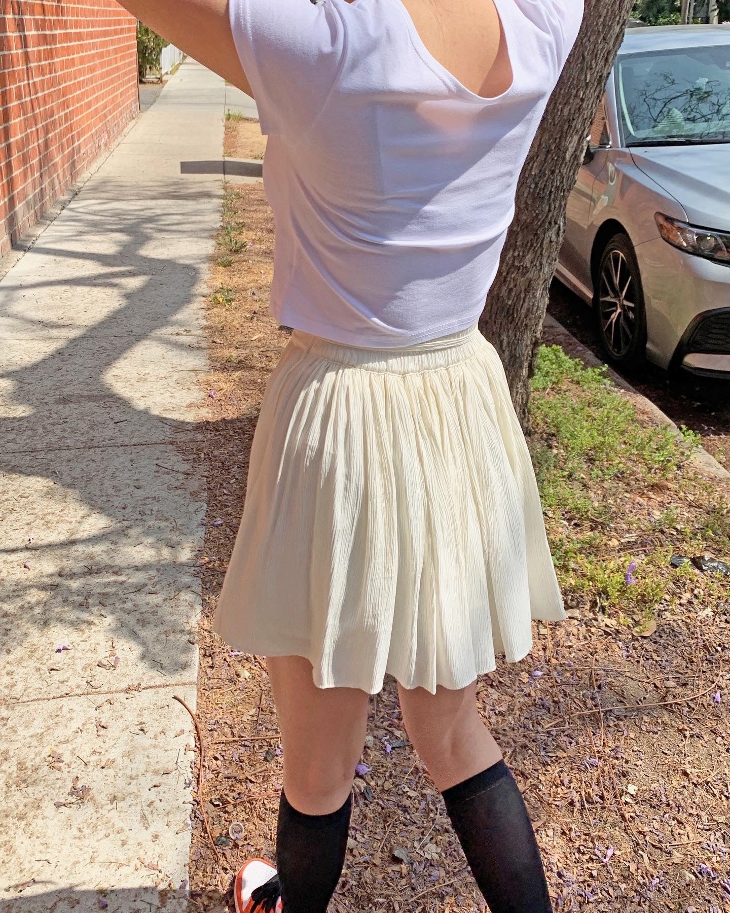 String Tie Skort