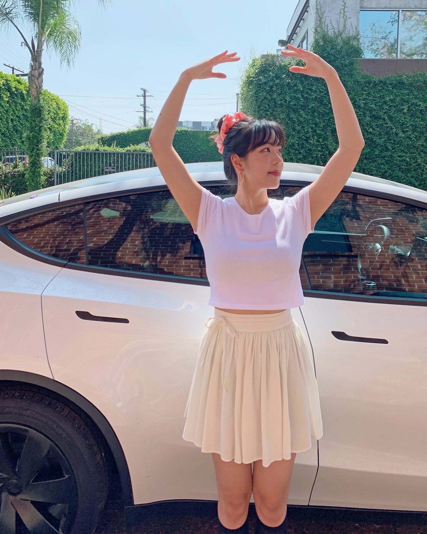 String Tie Skort