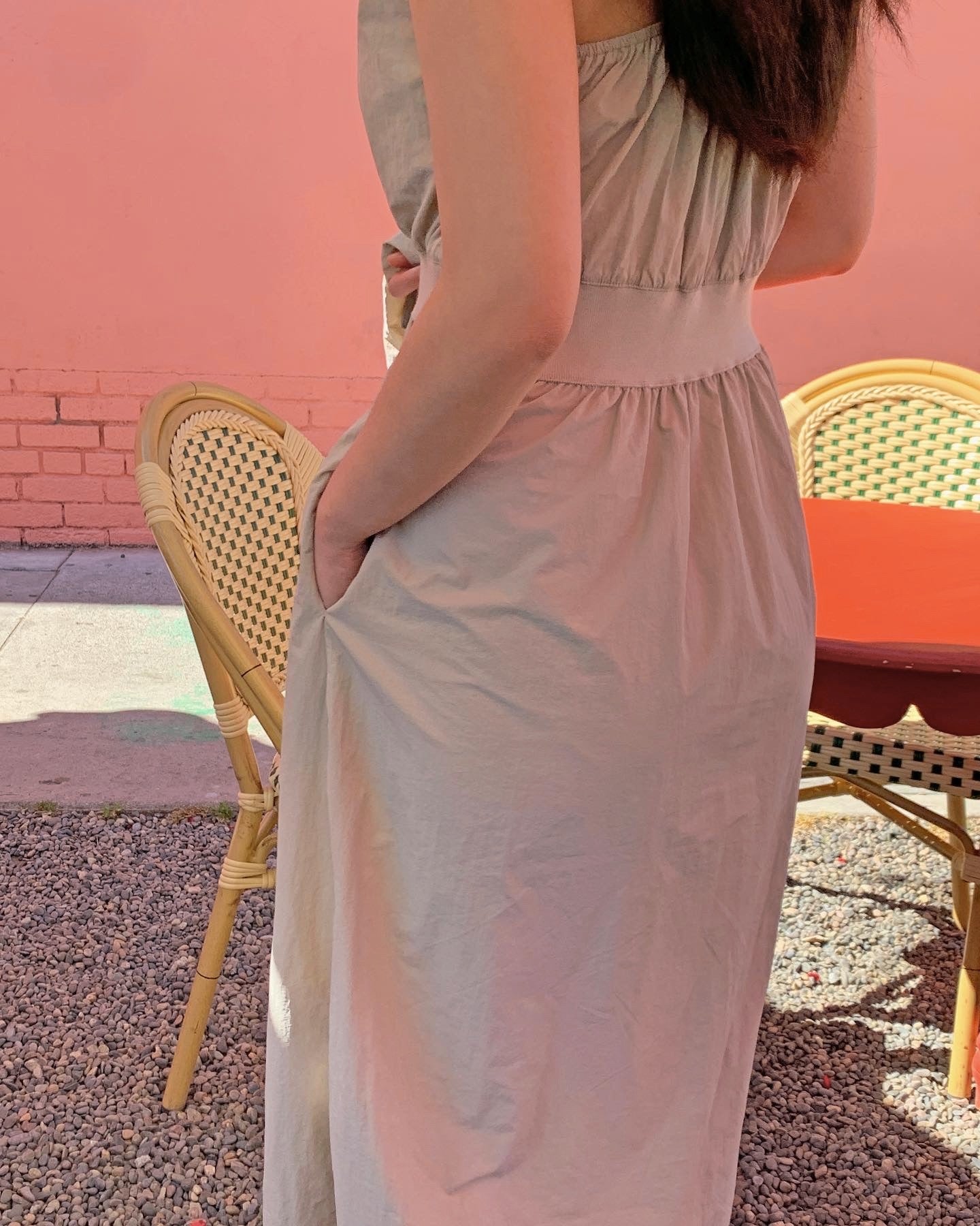 Nylon Top and Dress Set