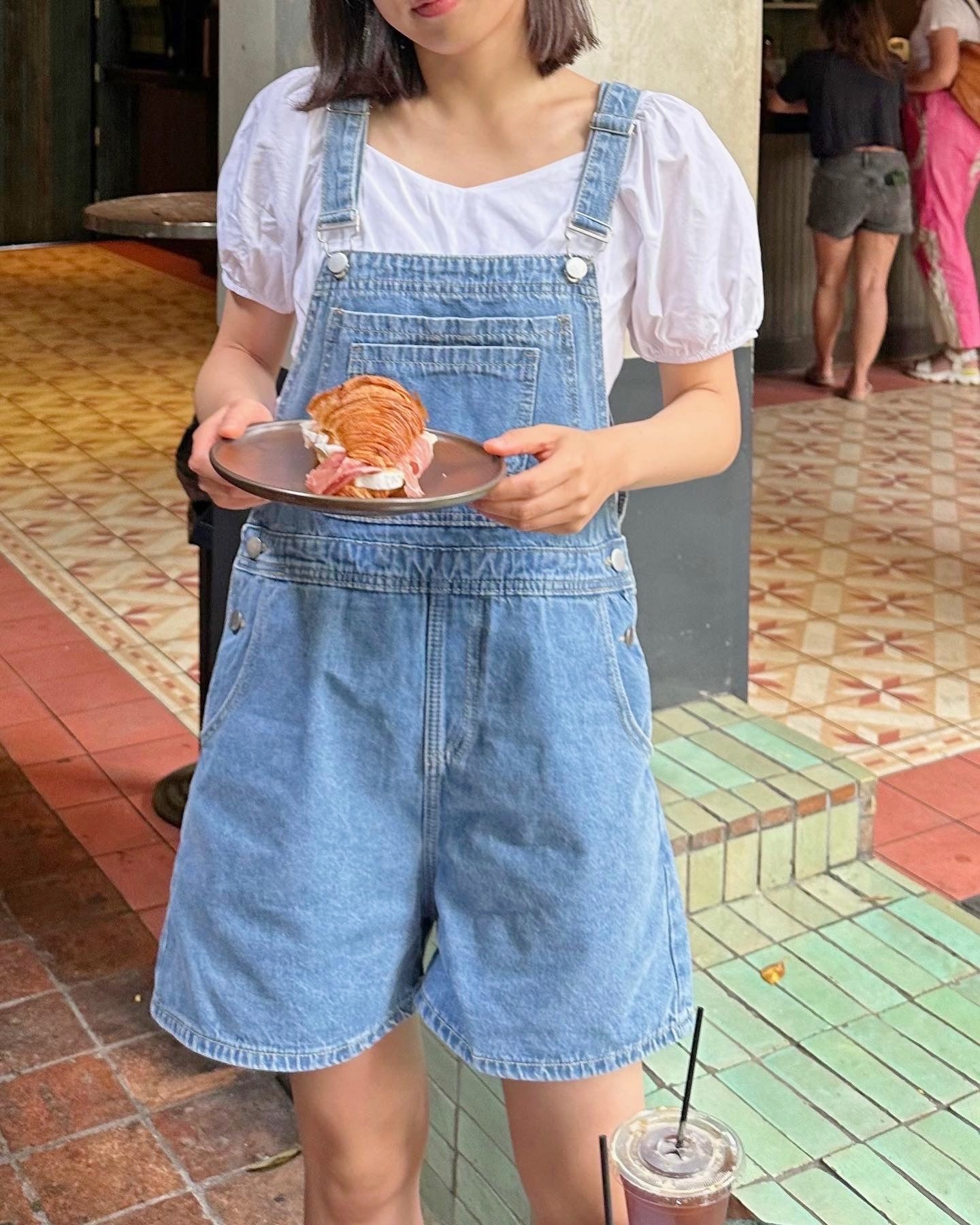 Denim Romper