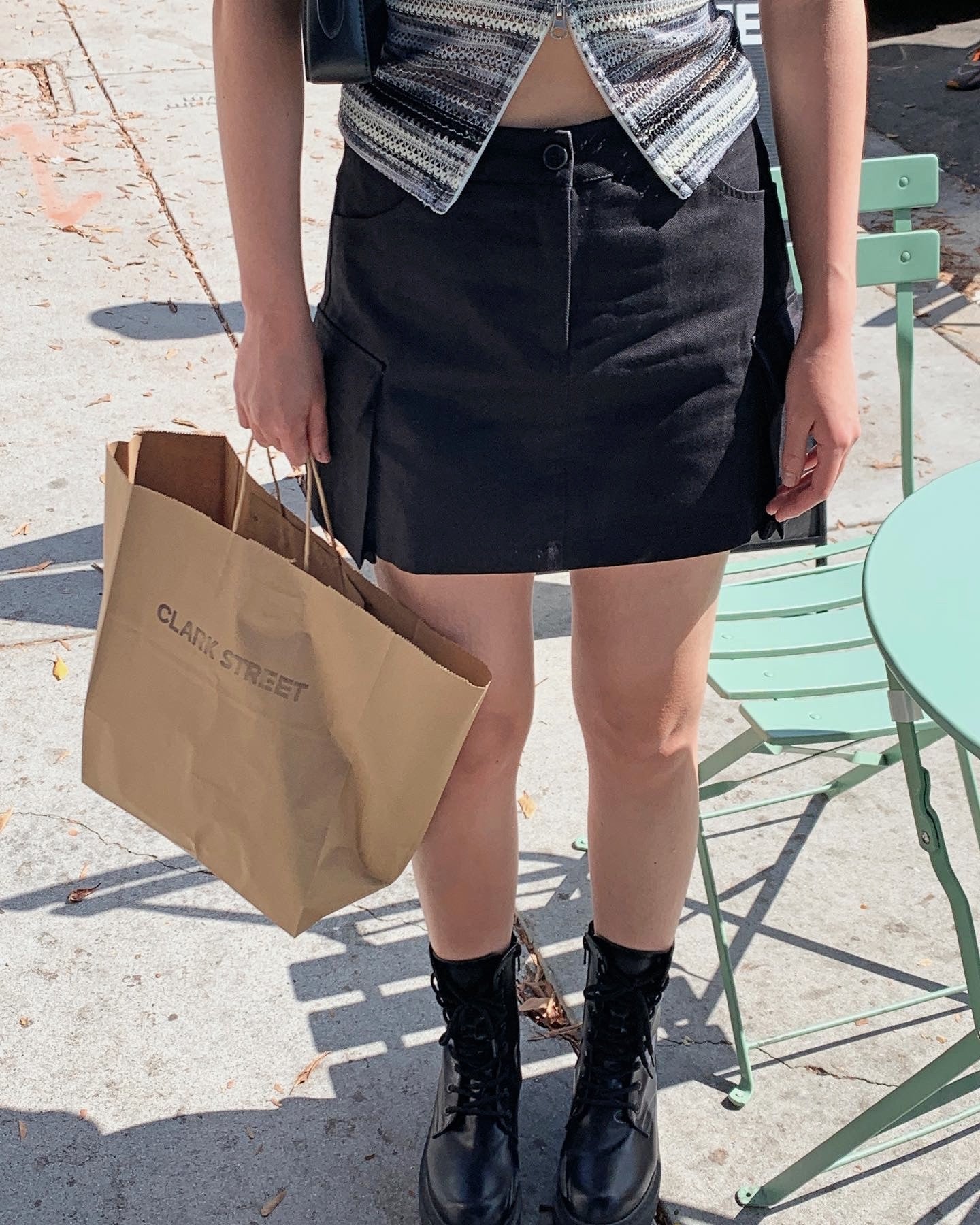 Low Rise Cargo Skirt