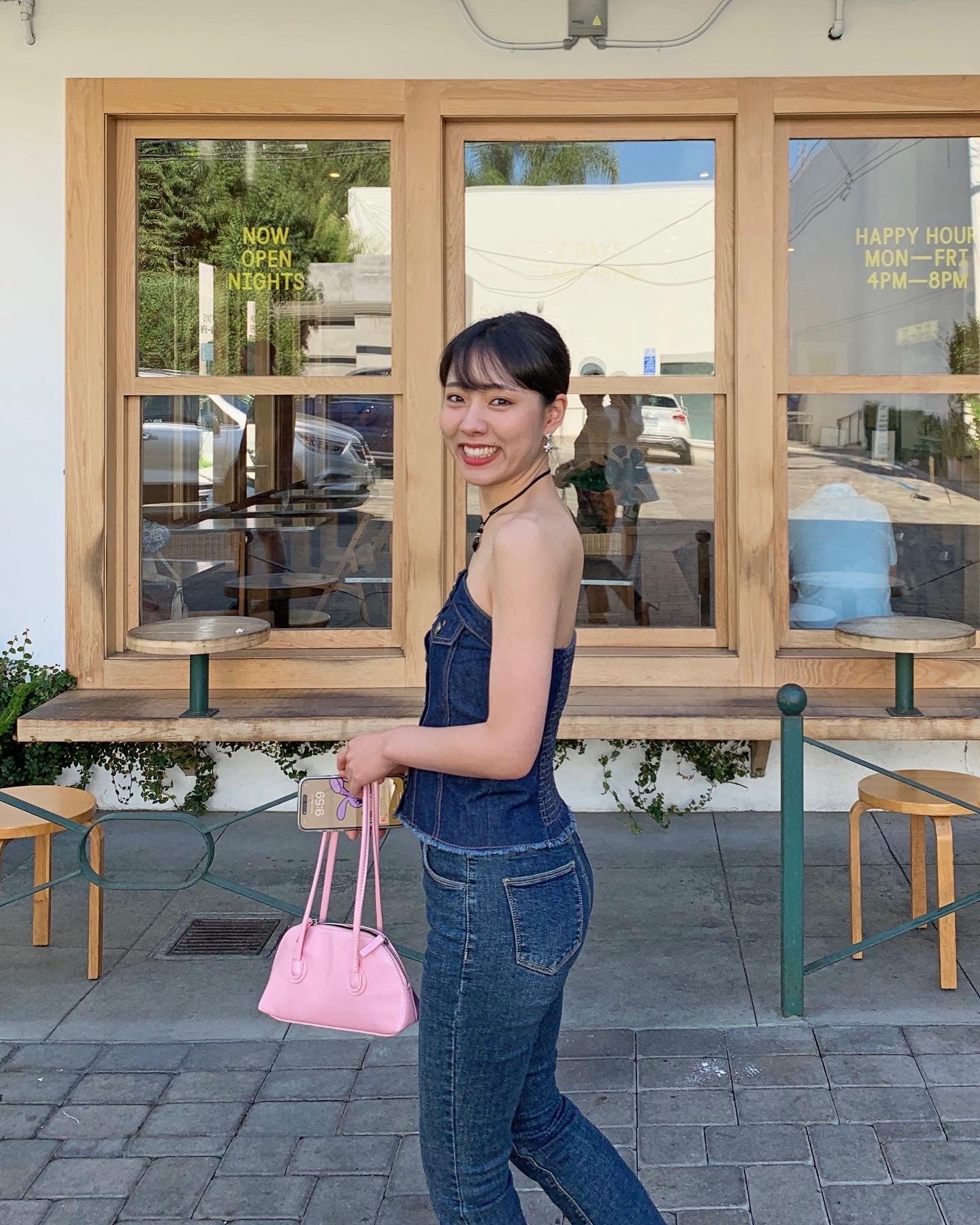 Denim Tube Top