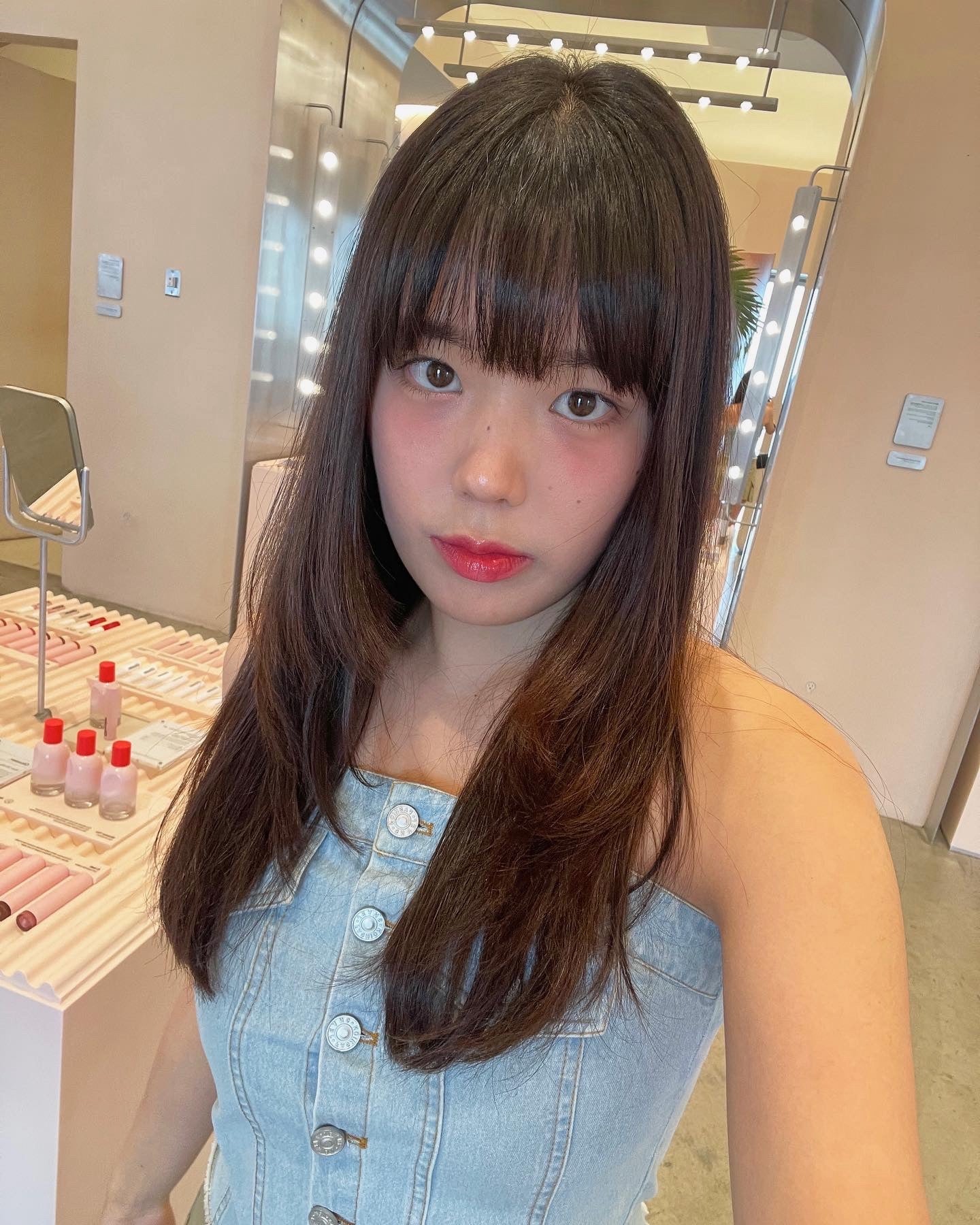 Denim Tube Top