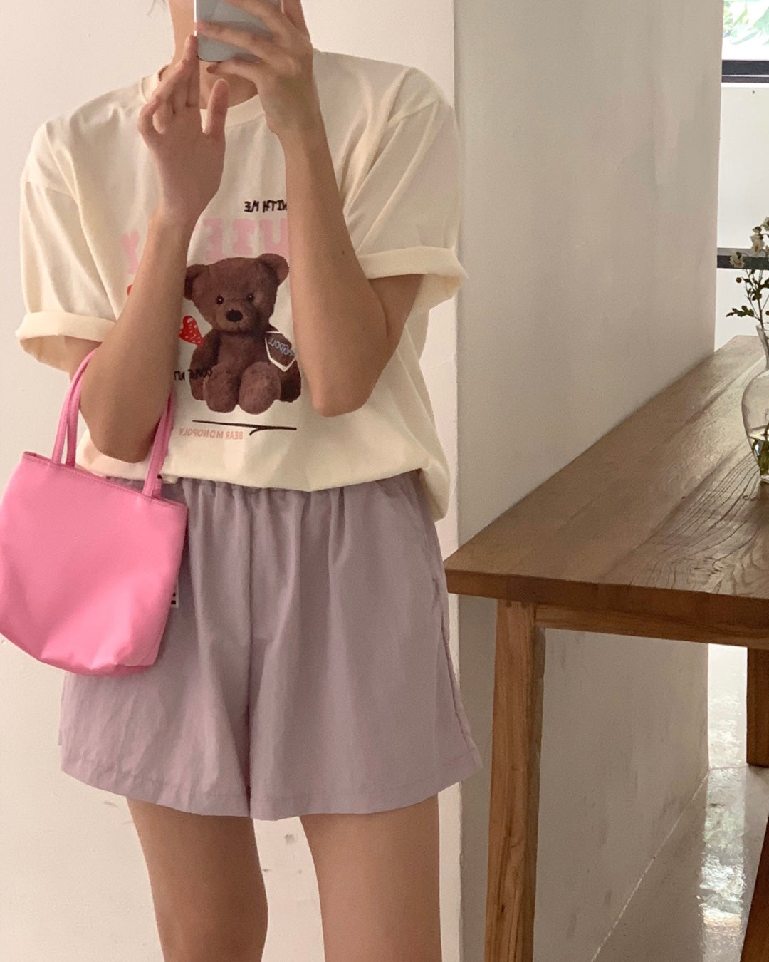 Cute Boy Bear T Shirt