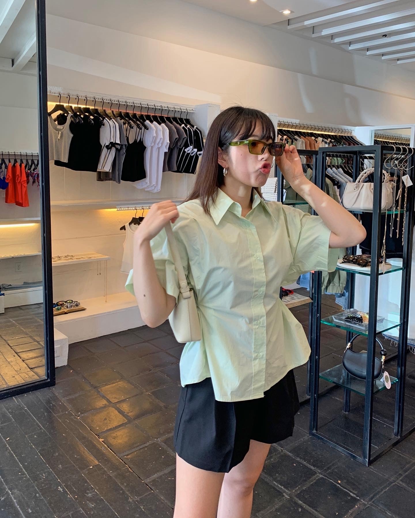 Side Button Shirt
