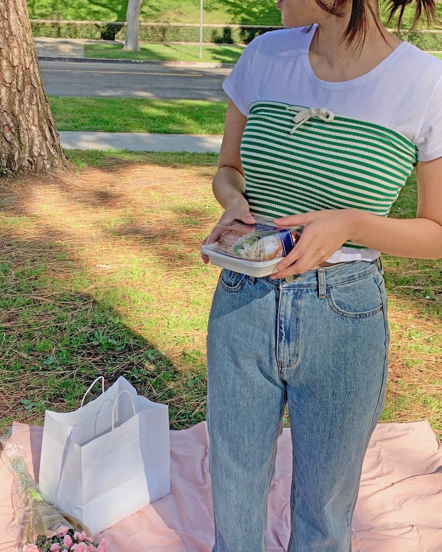 Striped Tube Top