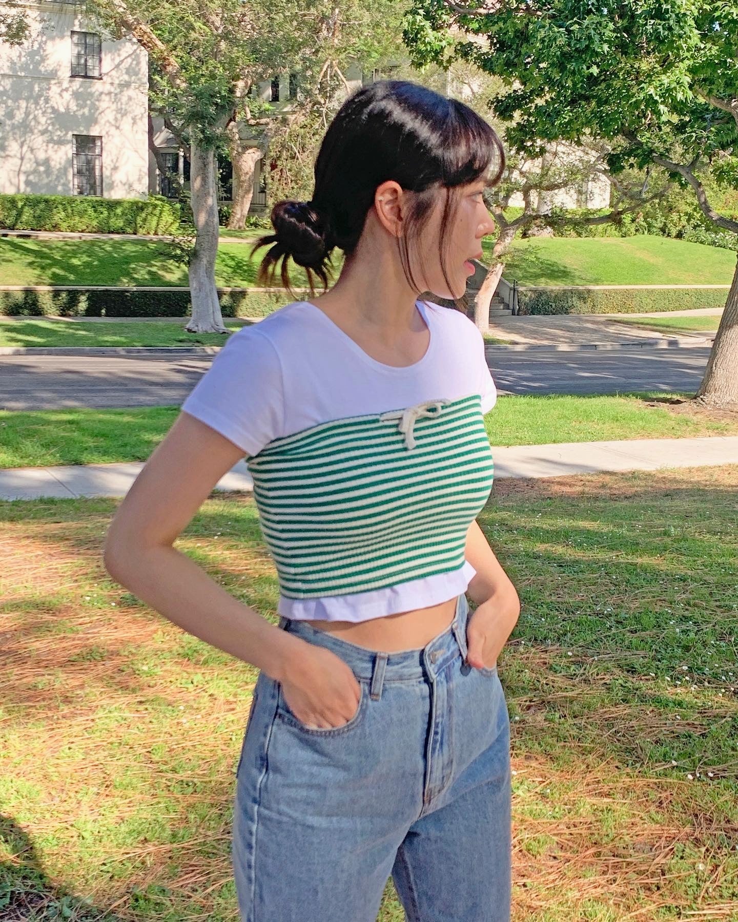Striped Tube Top