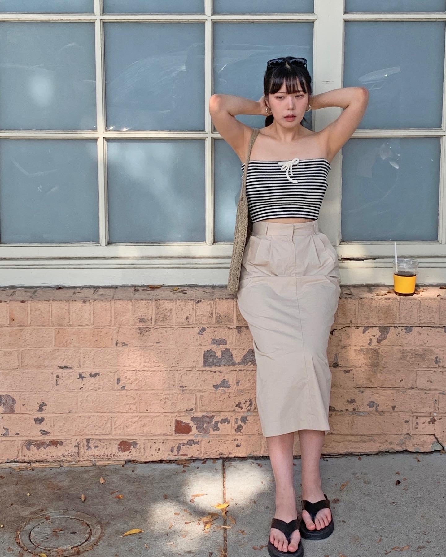 Striped Tube Top
