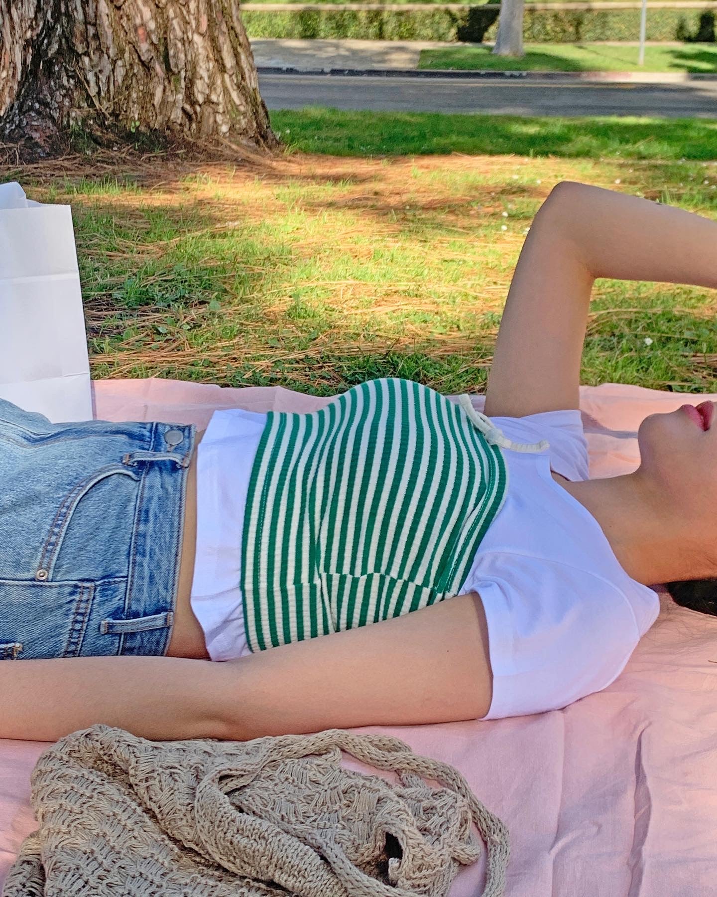 Striped Tube Top