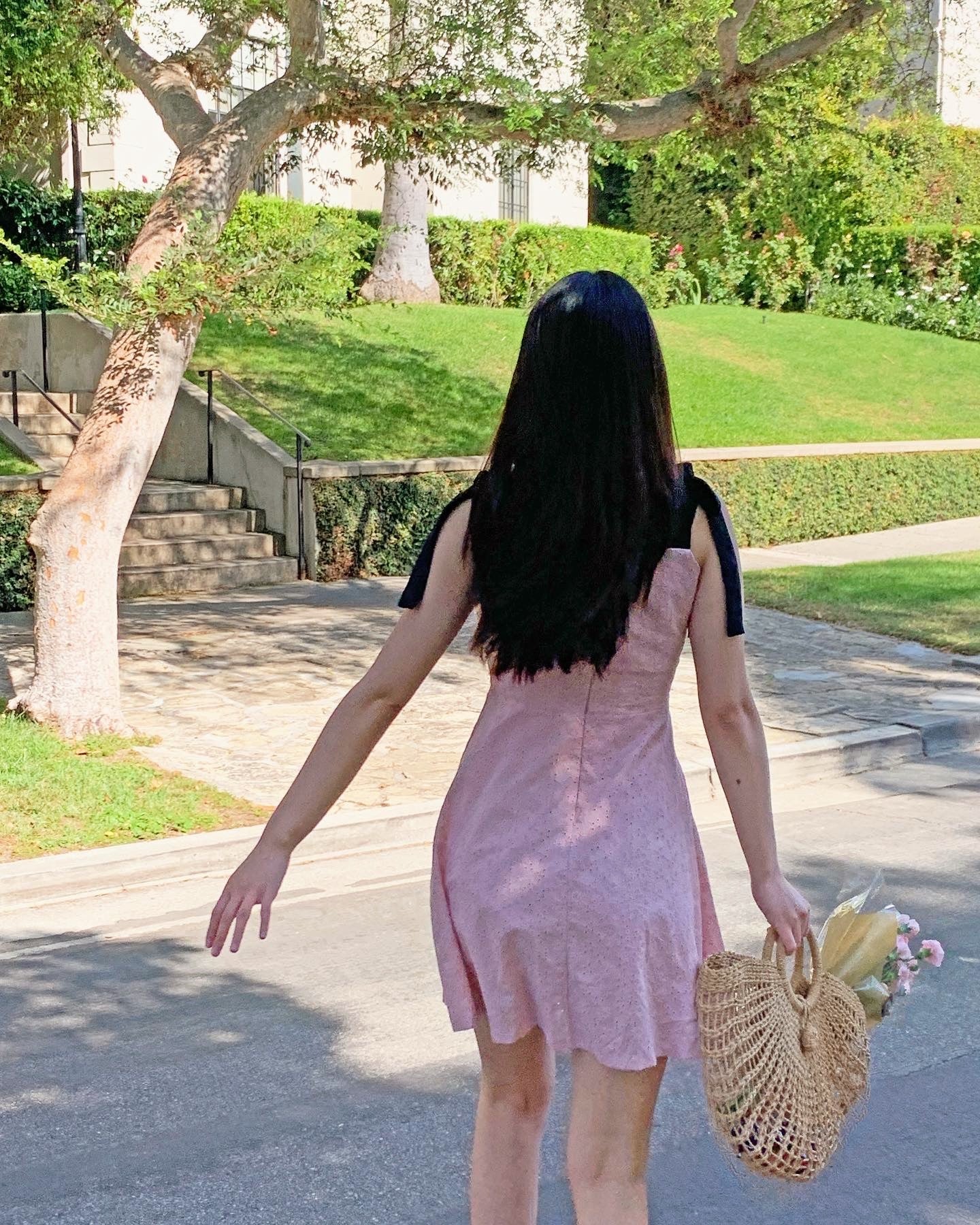 Ribbon Punching Dress