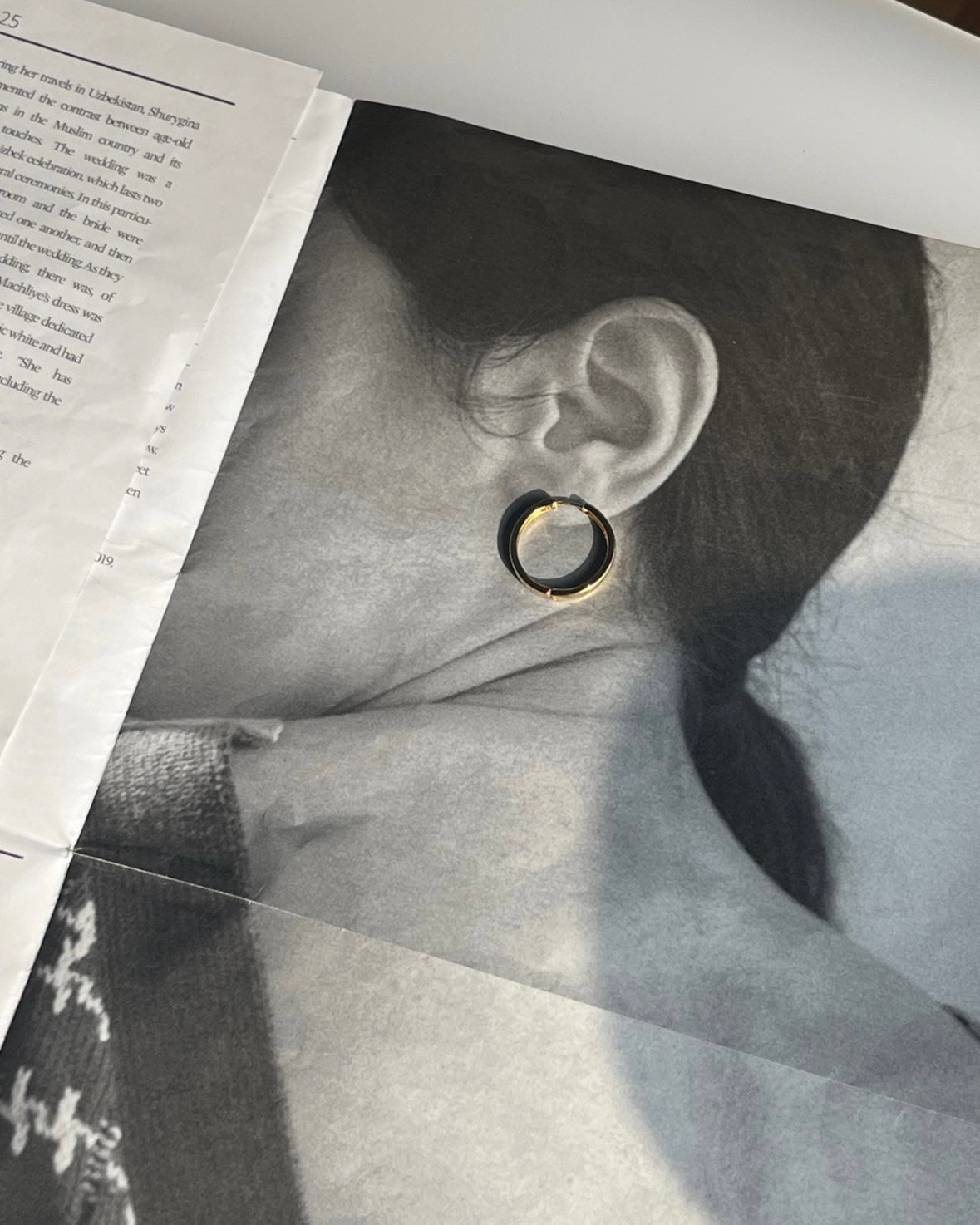 (Nickle Free) Bold Hoop Earring