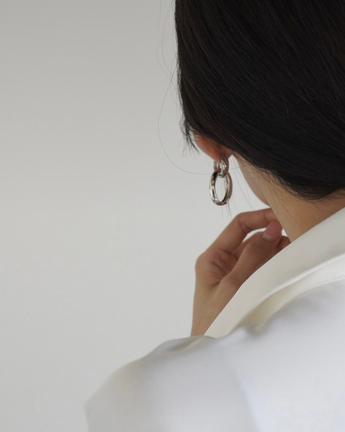 (Nickle Free) Double Bold Hoop Earring