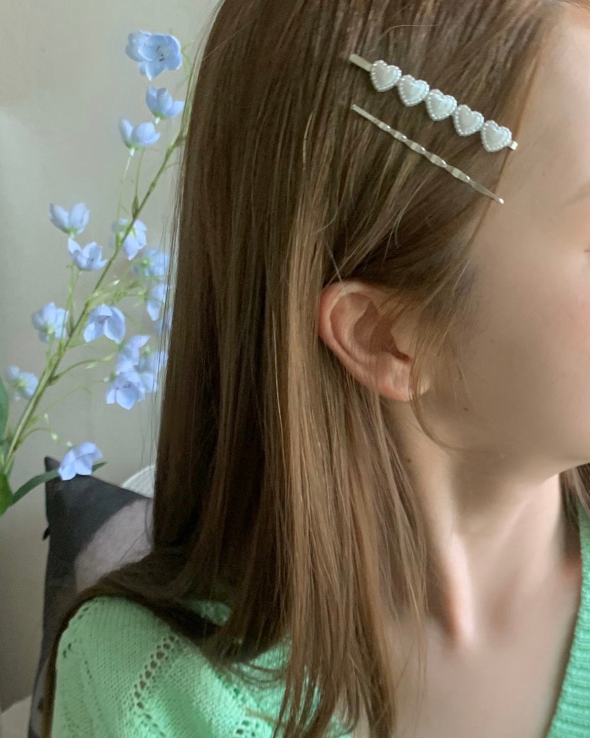 Hearts Hair Pin Set