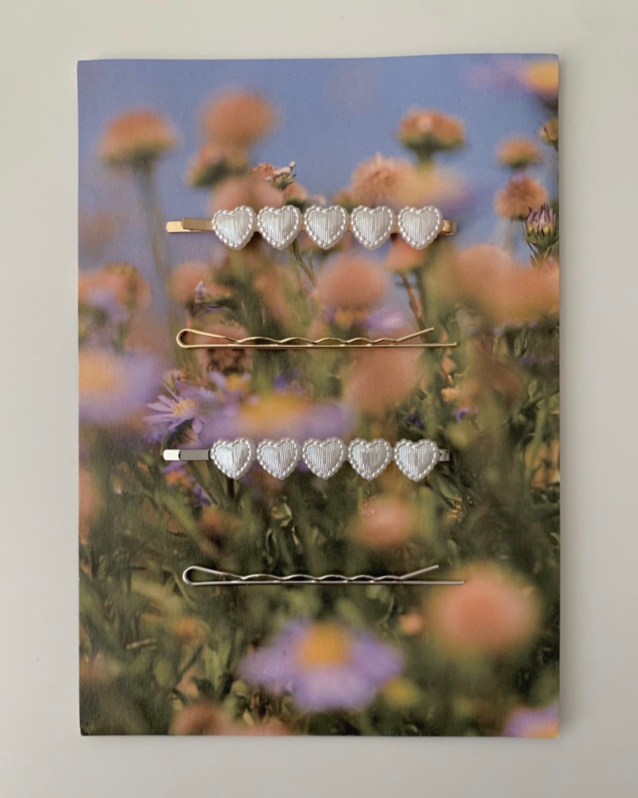 Hearts Hair Pin Set