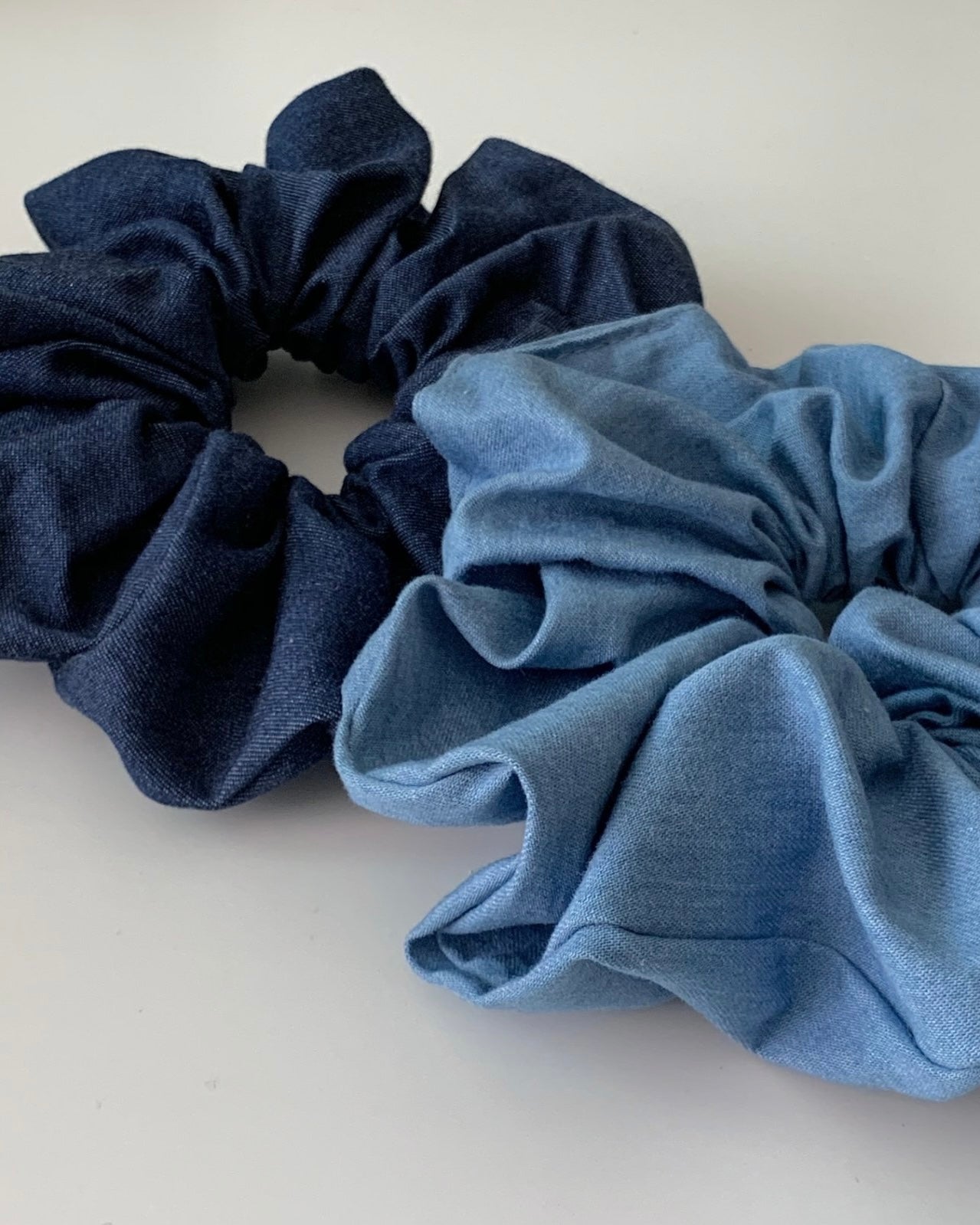Denim Scrunchie