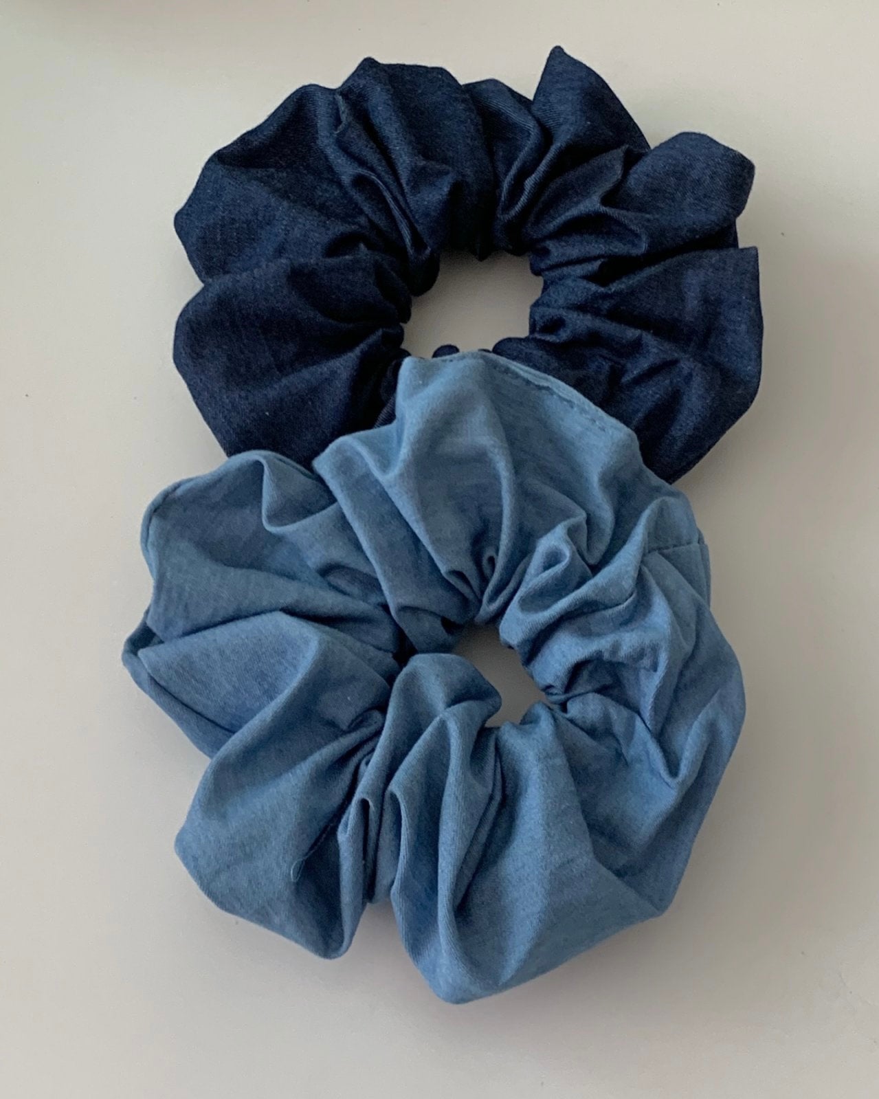 Denim Scrunchie