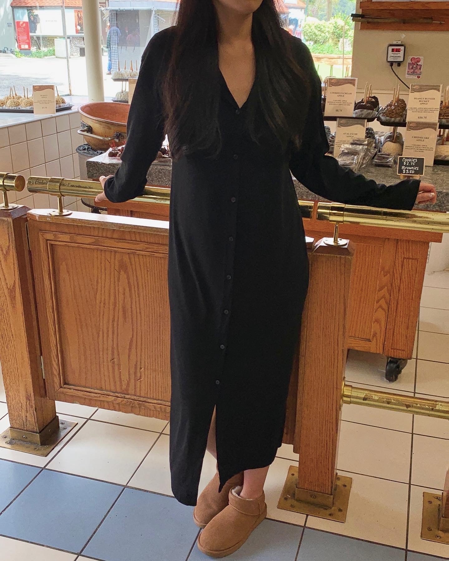Hooded Cardigan Dress