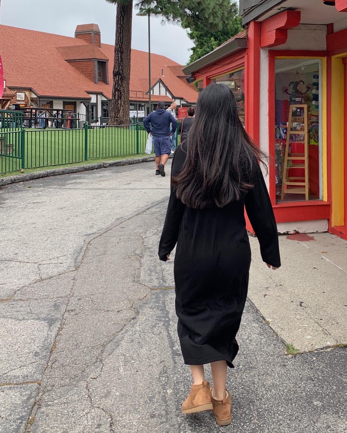 Hooded Cardigan Dress