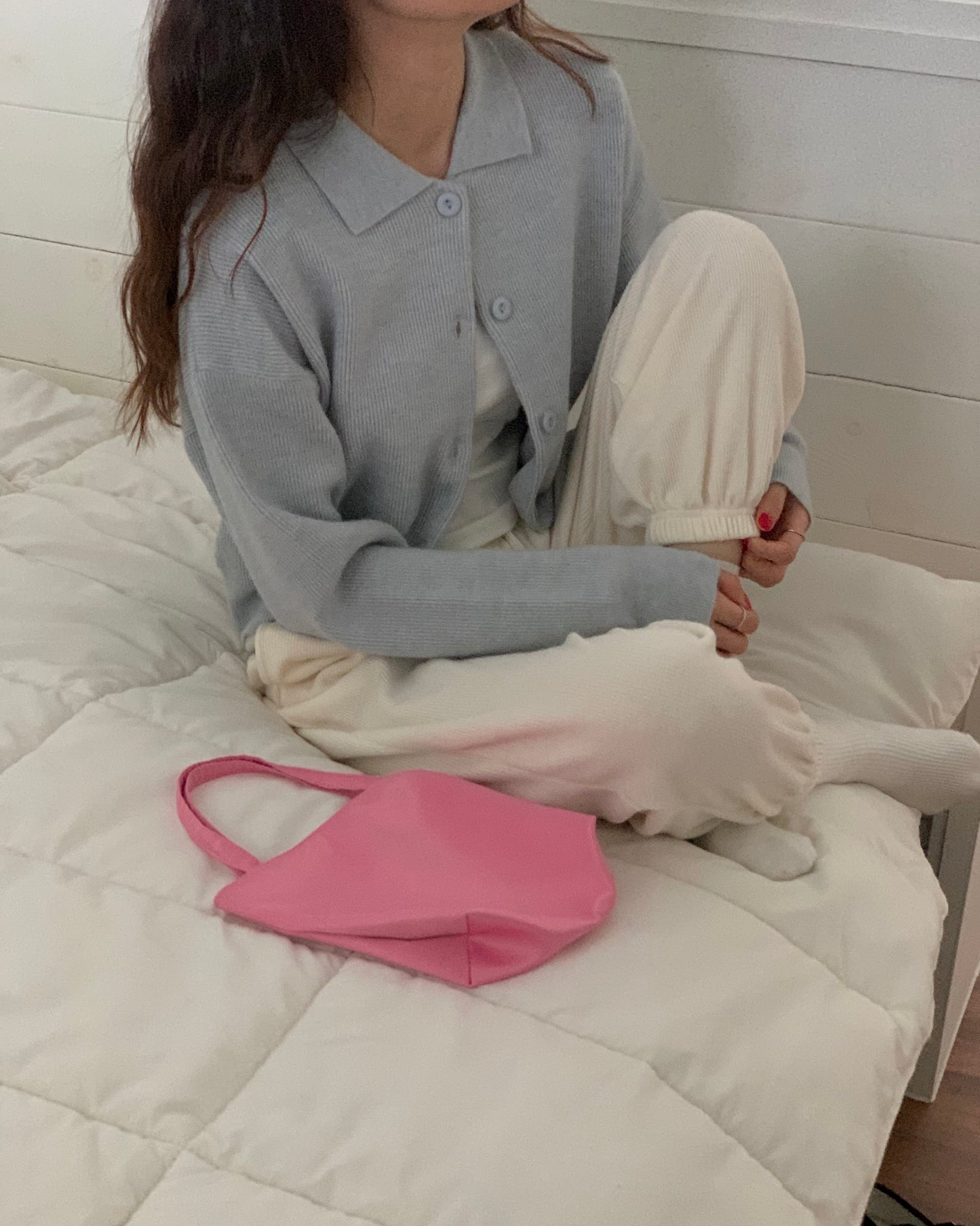 Cropped Sweater Cardigan