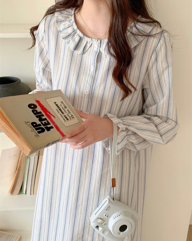 Stitch Striped Couple Pajama