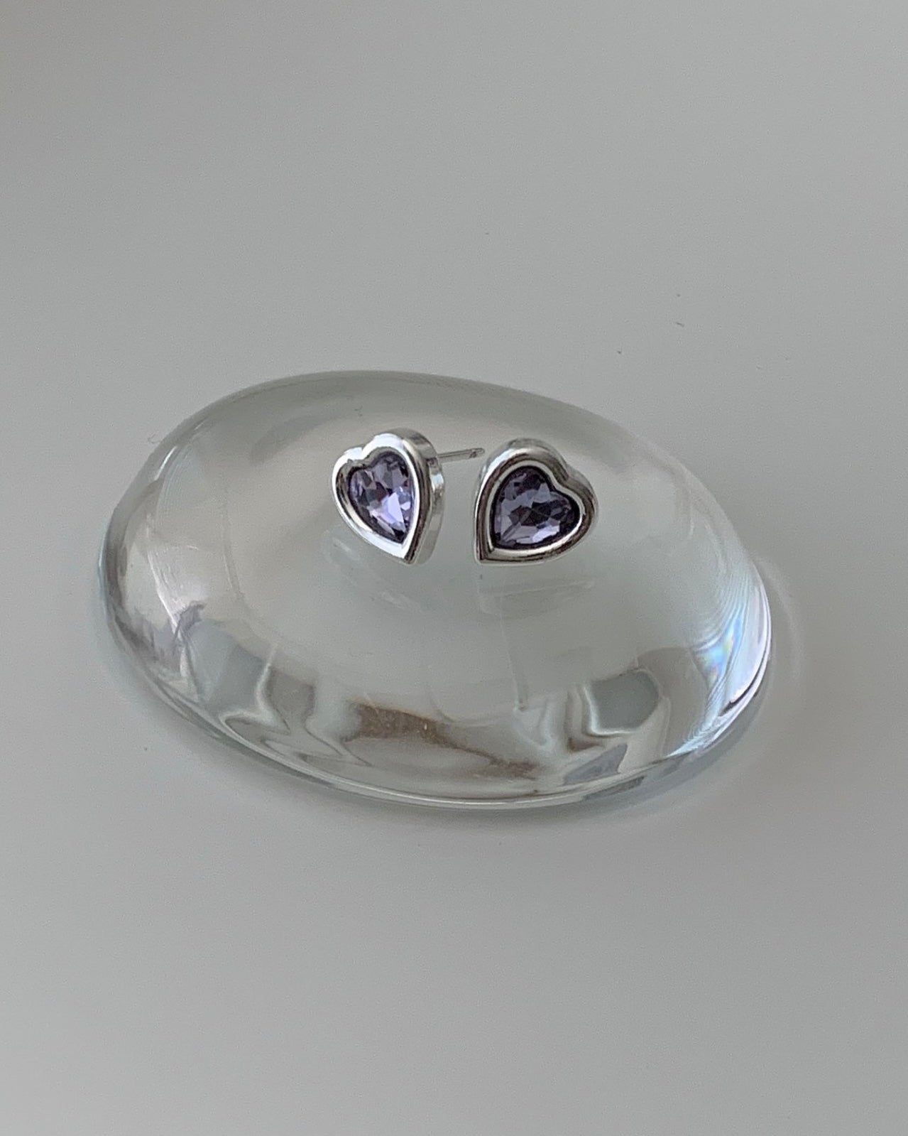 Aurora Heart Stud Earring